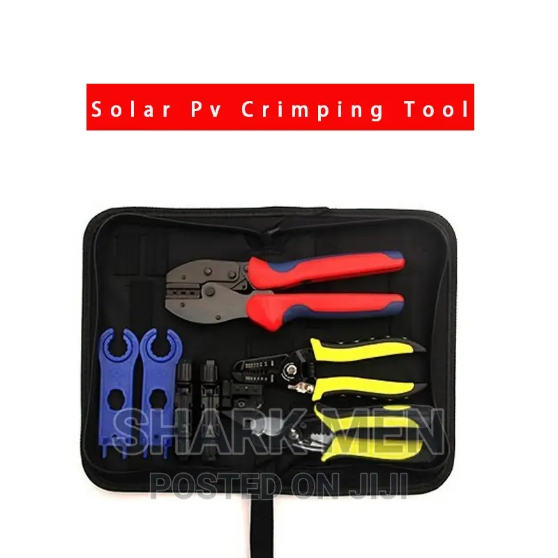 Solar Pv Crimping Tool Connectors Solar Installation