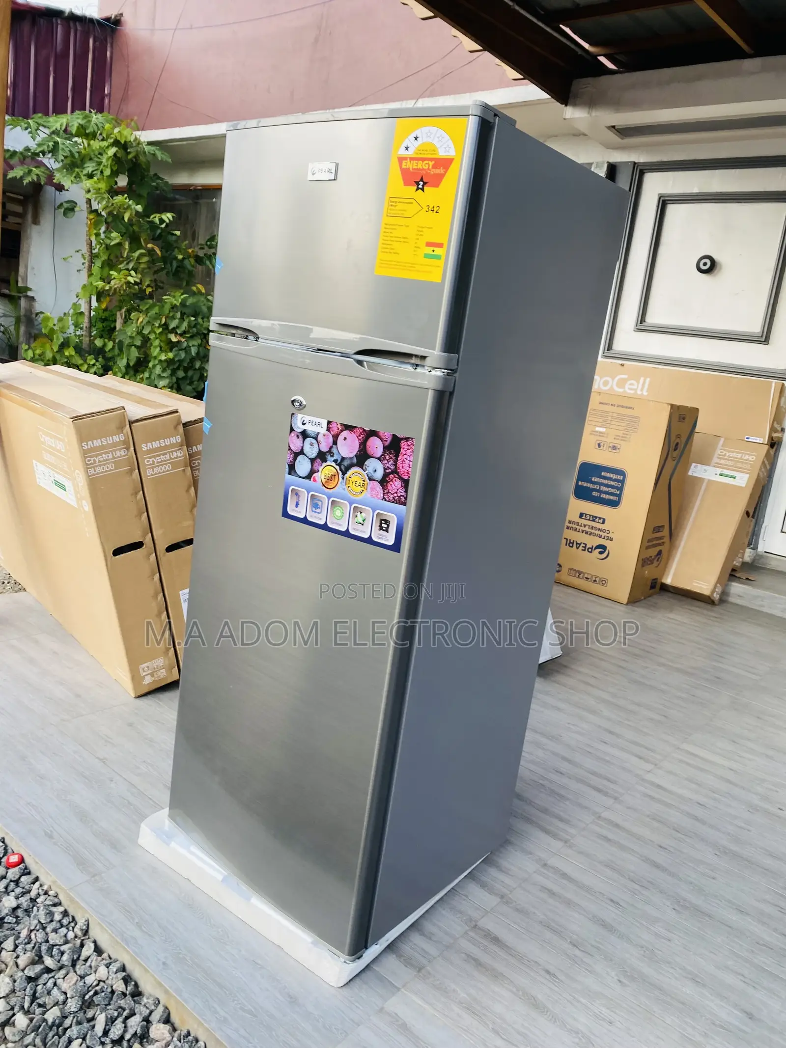 Extremely Cooling Pearl PF-250 205ltr Double Door Fridge 