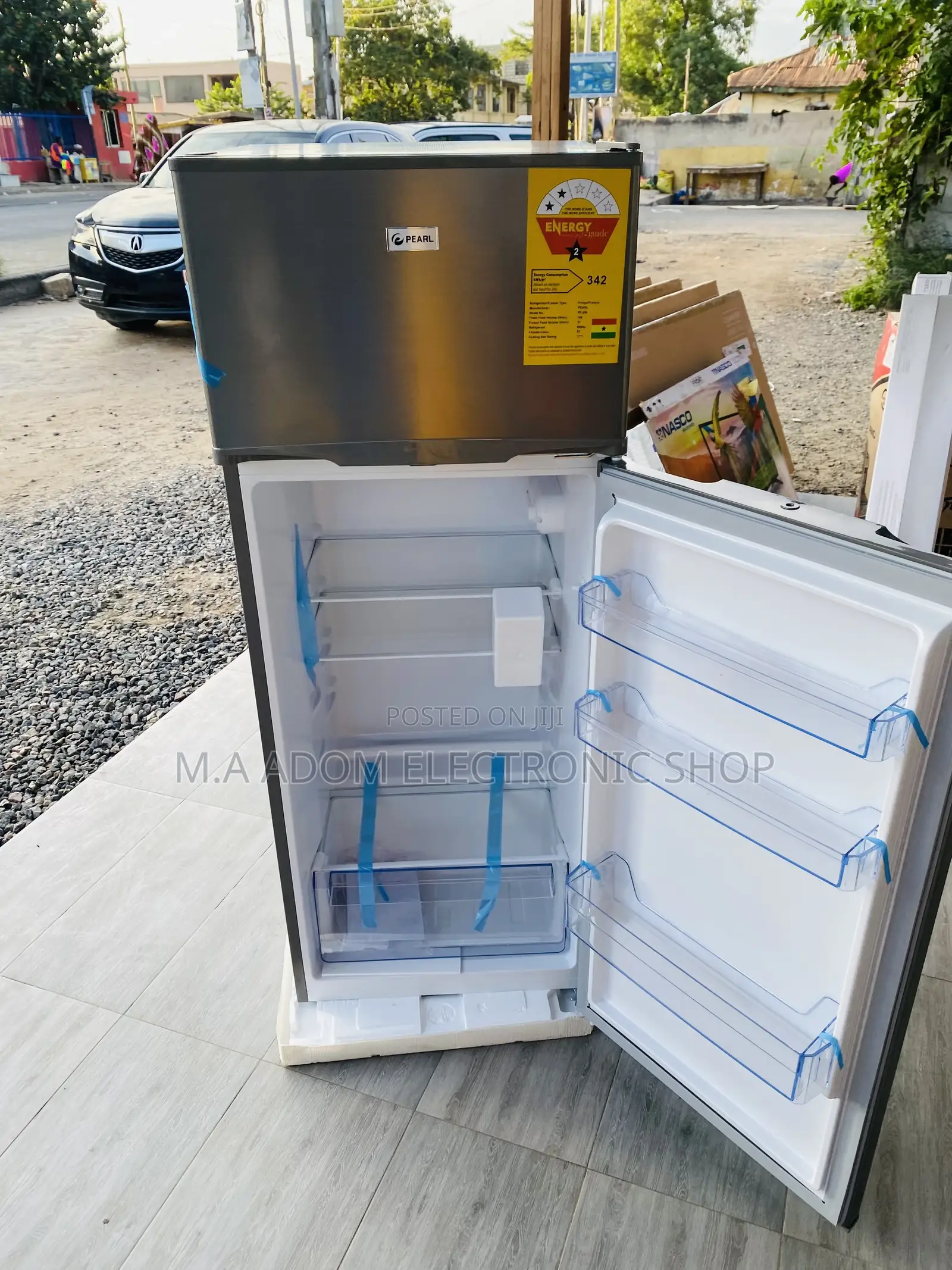 Energy and Cost Saving Pearl Top Freezer Fridge(PF-250) 