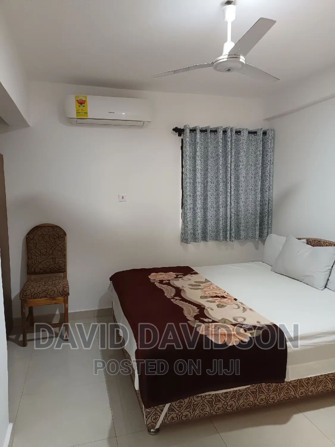 Furnished 1bdrm Apartment in Furnished Chamber, Tema Metropolitan