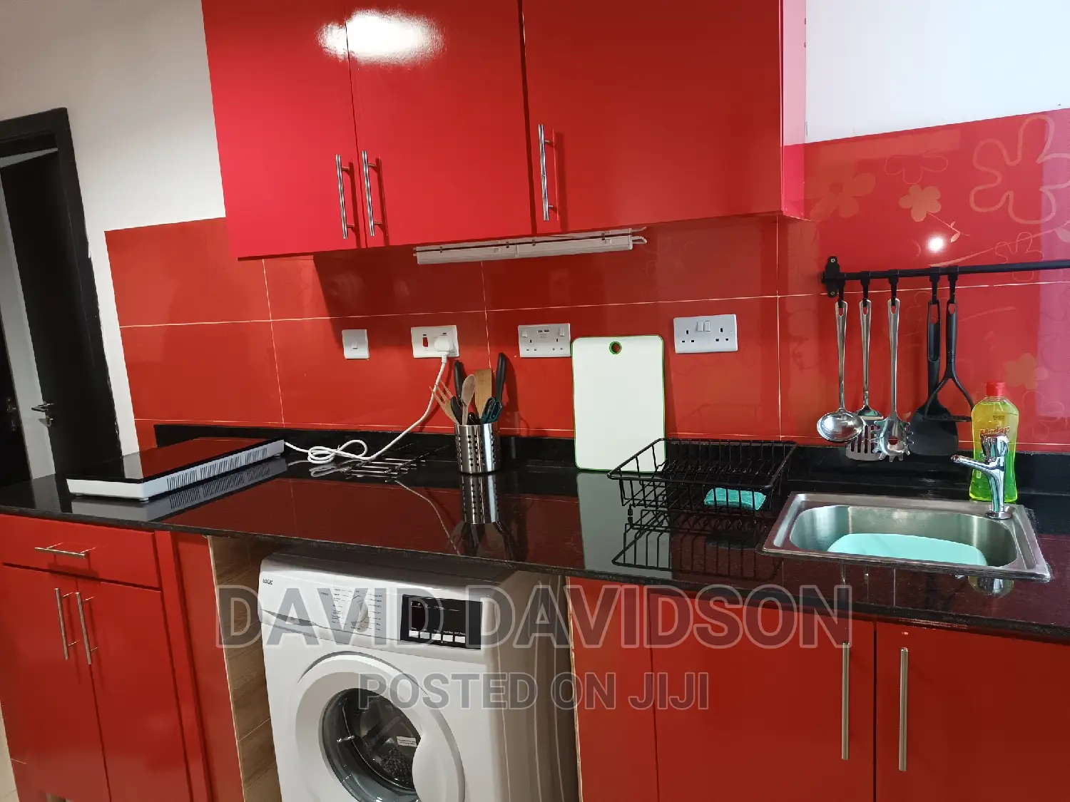 Furnished 1bdrm Apartment in Furnished Chamber, Tema Metropolitan