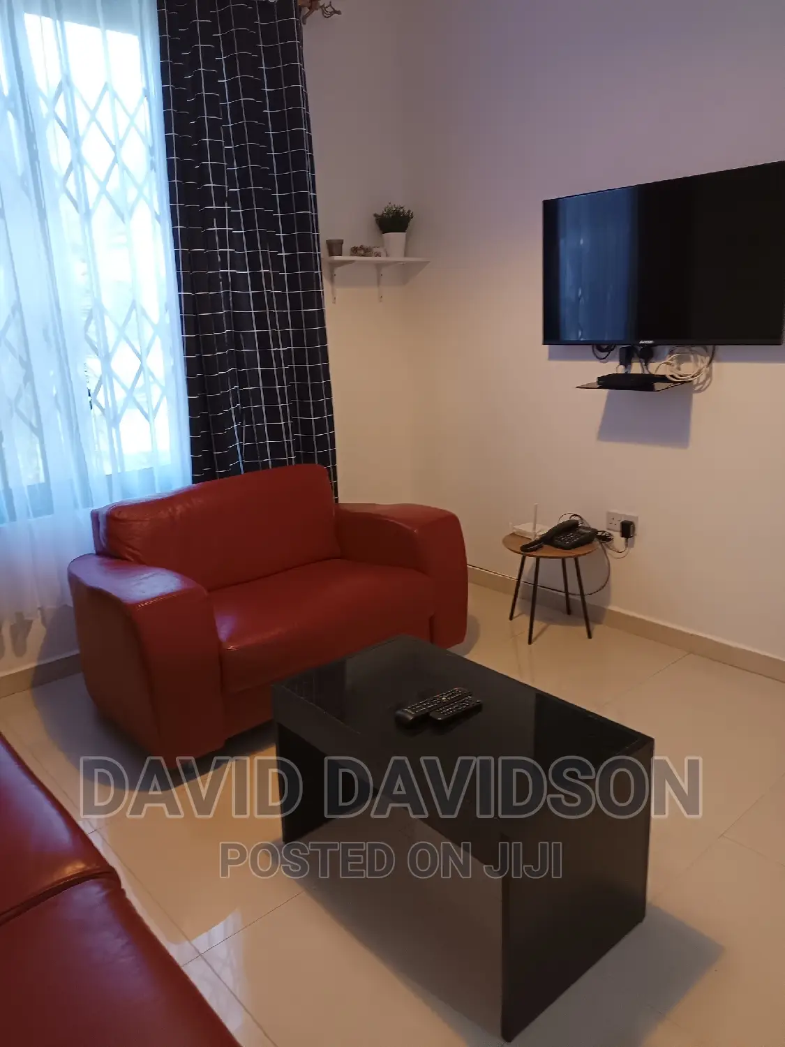 Furnished 1bdrm Apartment in Furnished Chamber, Tema Metropolitan