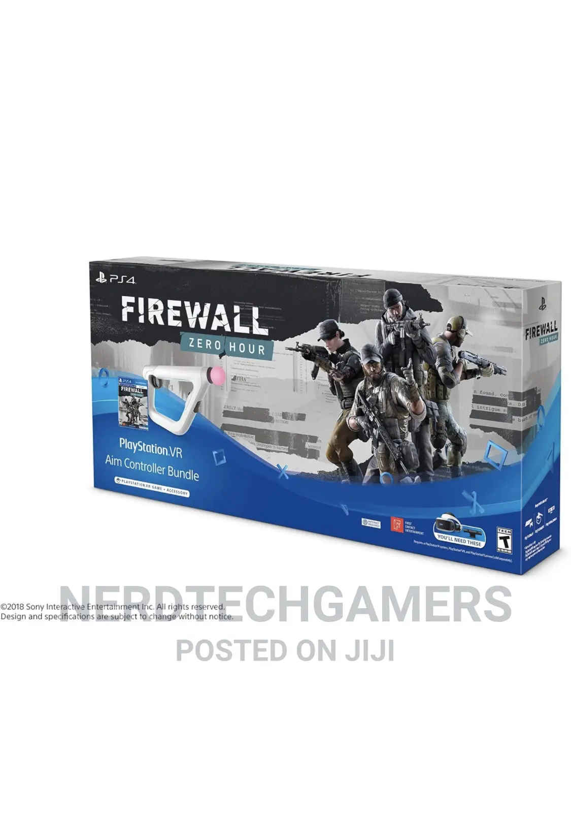 Playstation VR Aim Controller - Firewall Zero Hour Bundle -