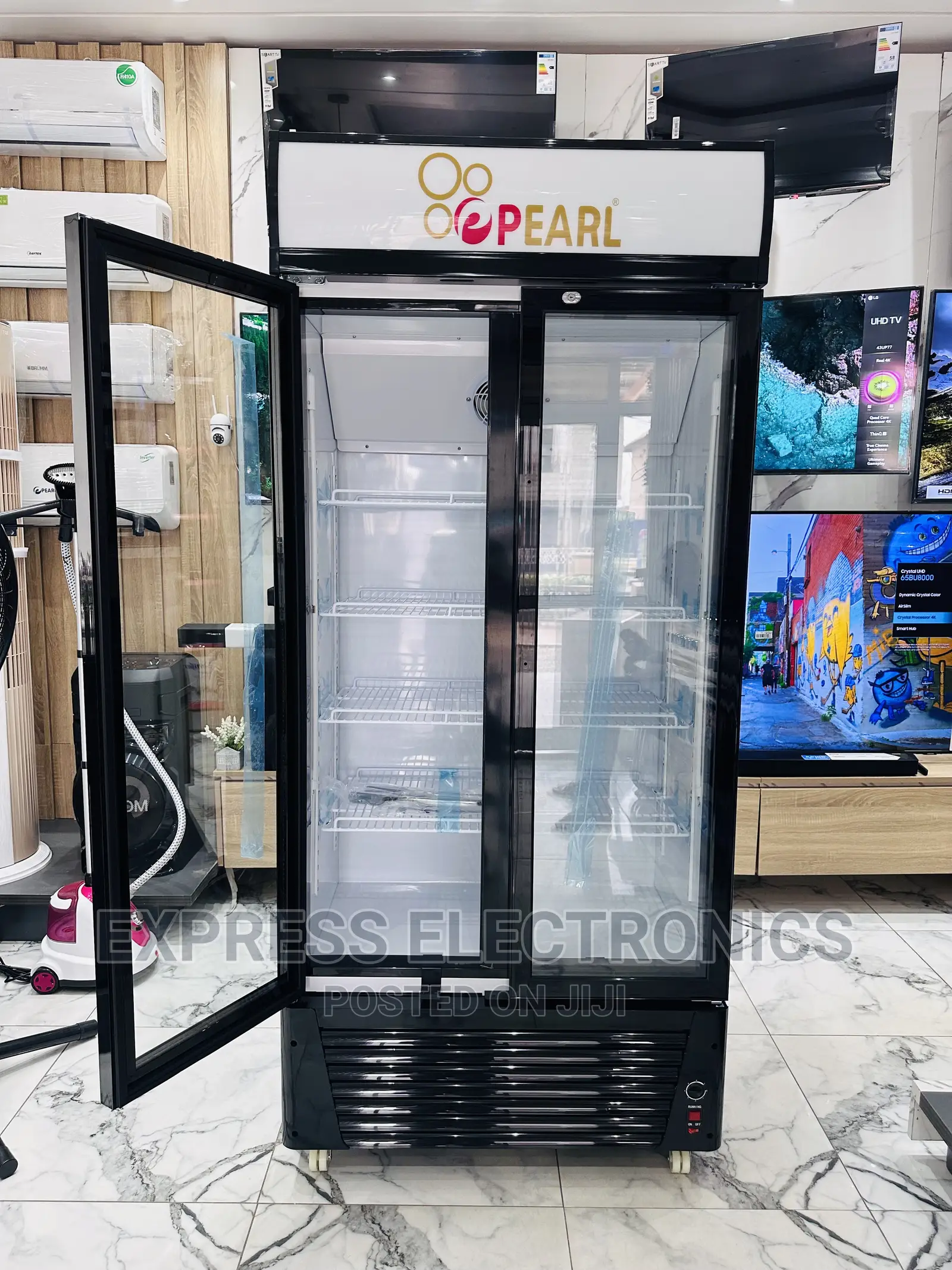 Place and Order for Double Door PVC 622-2b Display Fridge