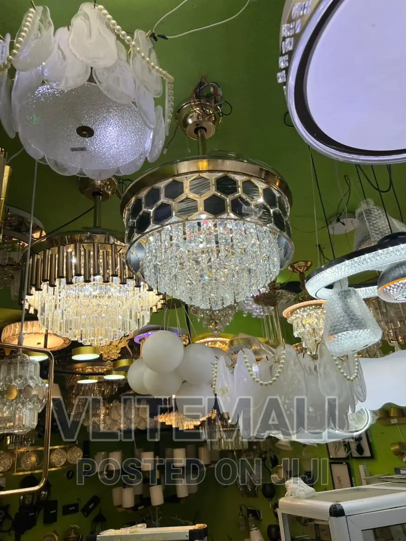 Modern Chandelier With Fan - Haani