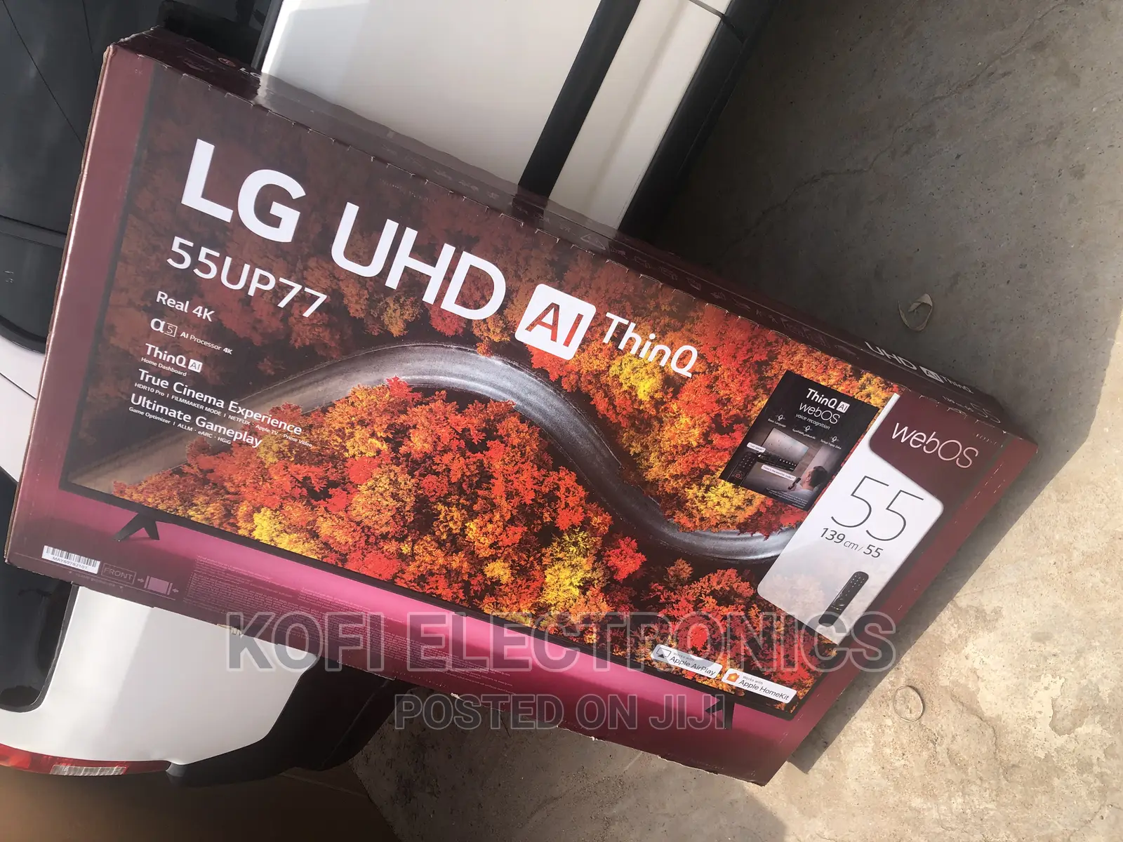 Ultra Luminance LG 50'' Smart LED TV - 50up77
