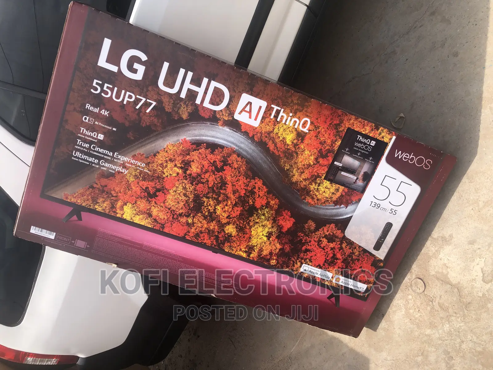 Ultra Luminance LG 50'' Smart LED TV - 50up77