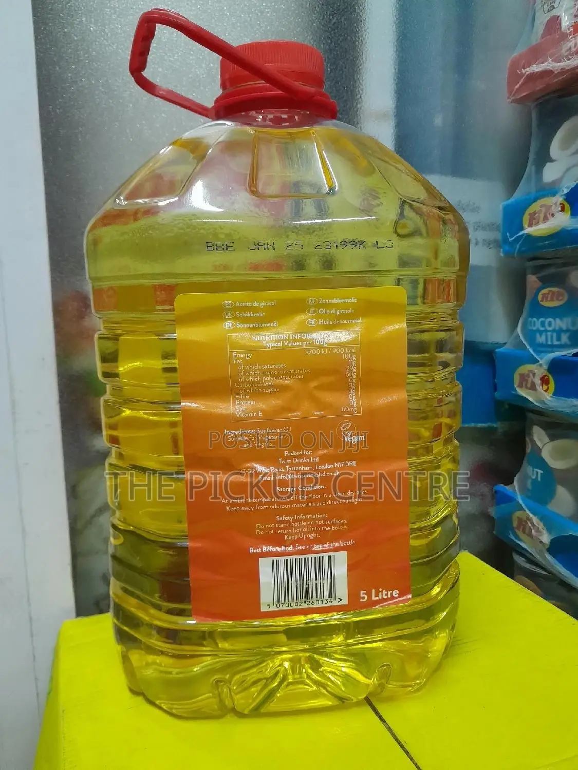 Twiss Pure Sunflower Oil 5L