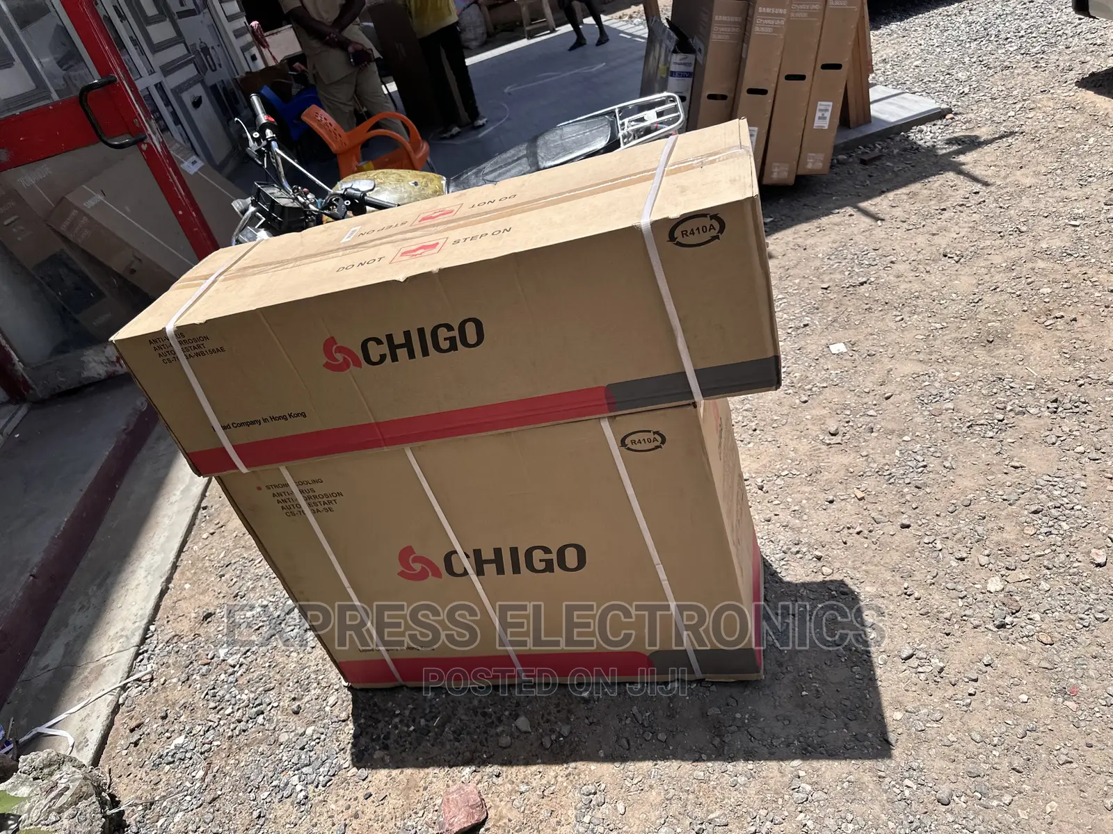 Sleek Durable Slip R410 3.0hp AC Chigo