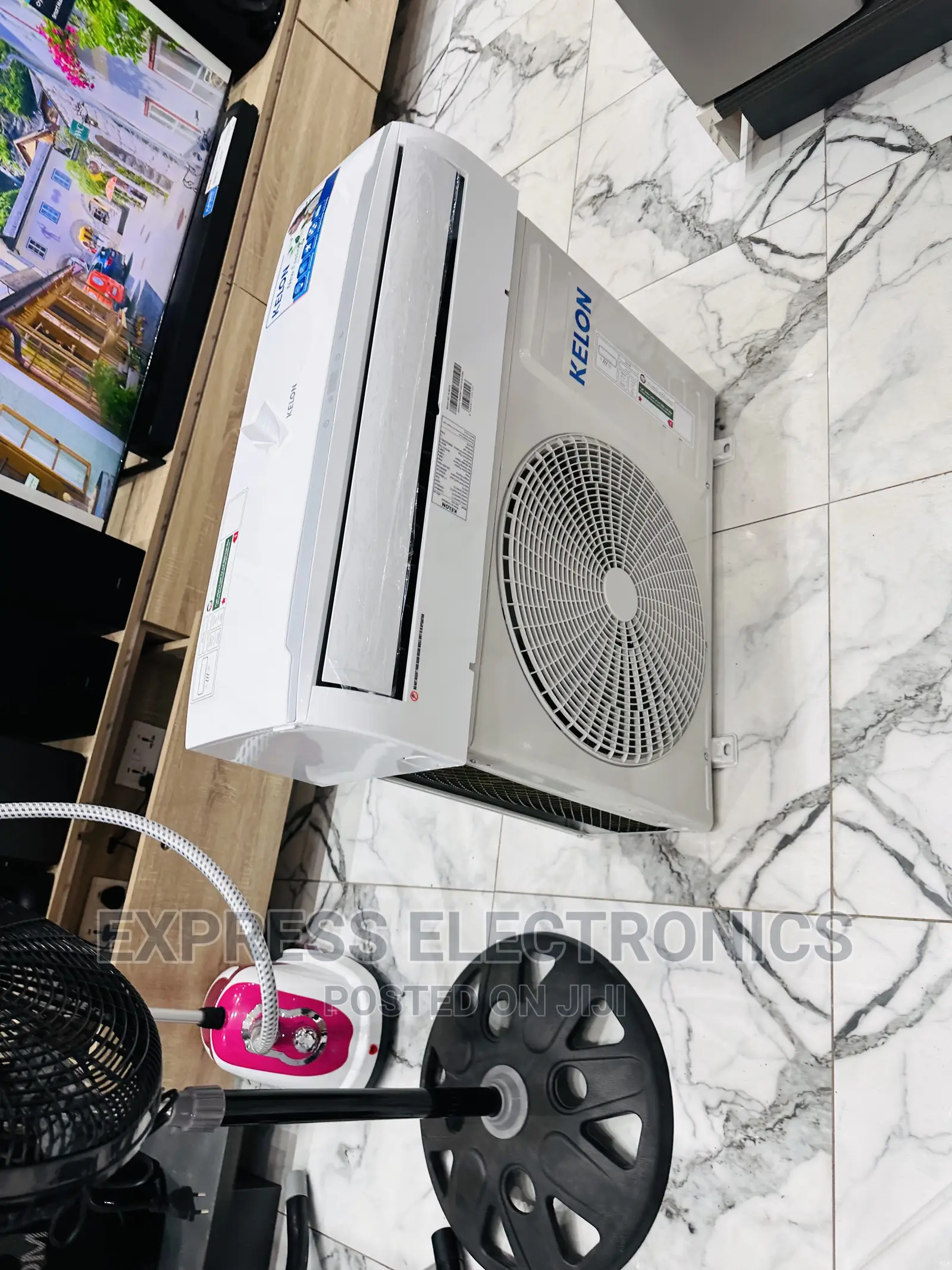 Get Anew Kelon Split R410 Gas 1.5hp AC White Fresh Air