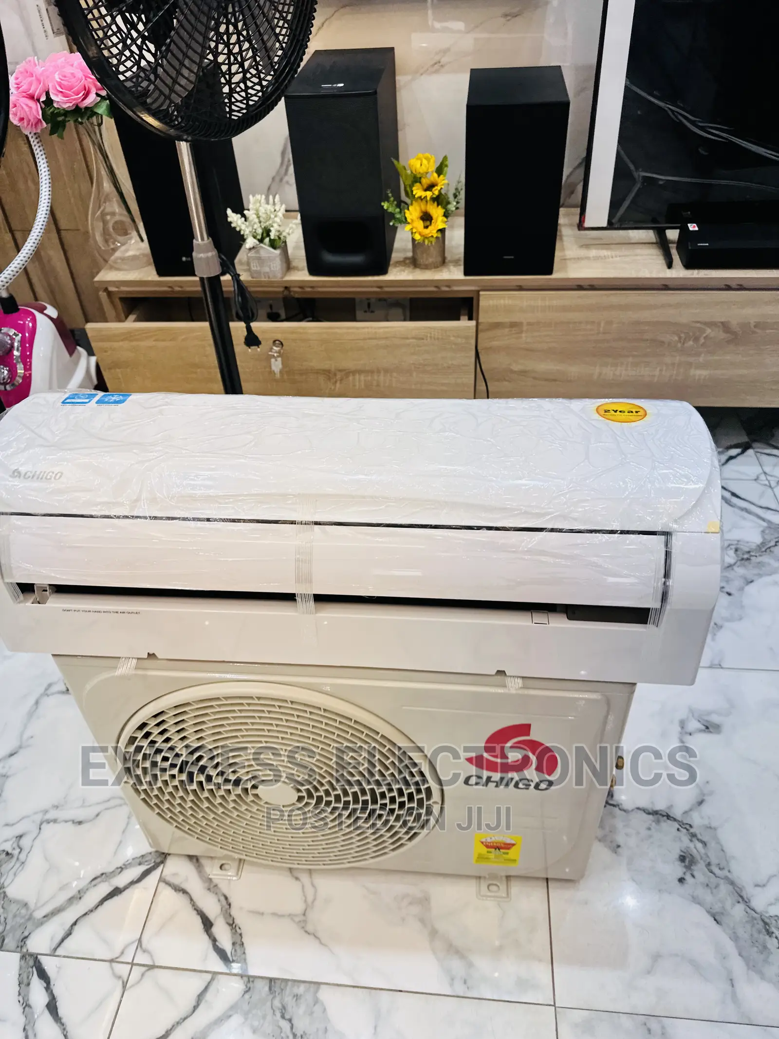 Very Nice Chigo Split R410 Gas 1.5hp Ac White