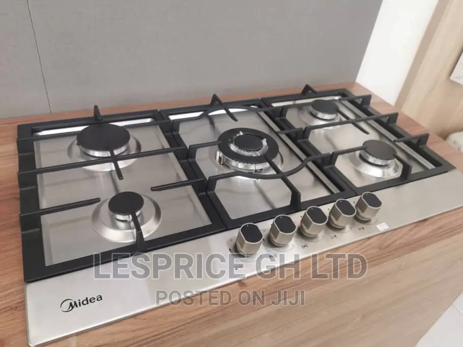 Midea 5 Burner~Stainless Steel Gas HOB