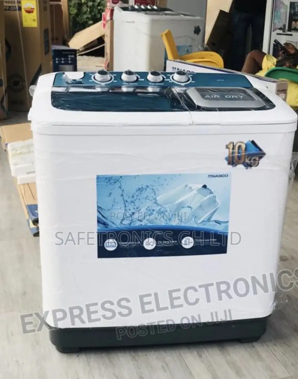 10kg Washingmachine Topload Semiautomatic Nasco Electric