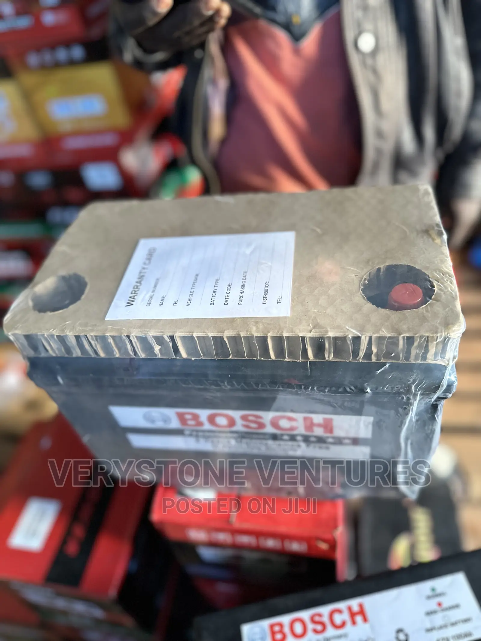Bosch Car Battery. Block Type 17 Plate