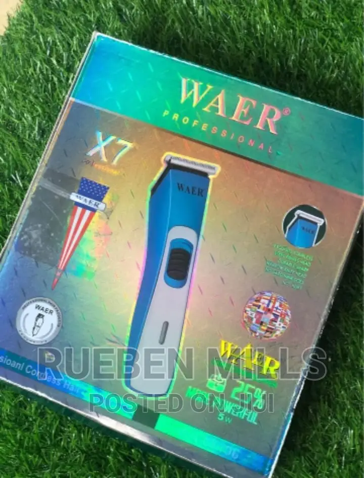 Travel Size Waer Beard Trimmer Barbering Shaving Machine