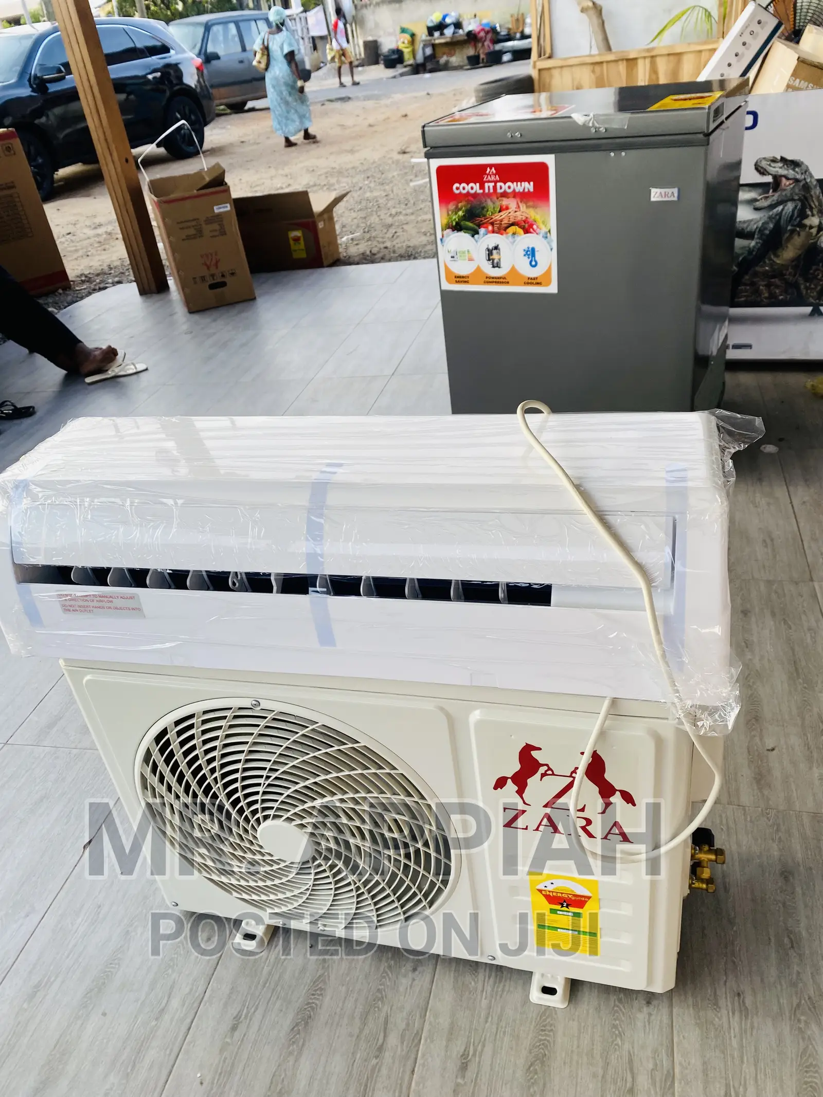 Super Chilling Zara 1.5hp Split Type Air Conditioner(White)