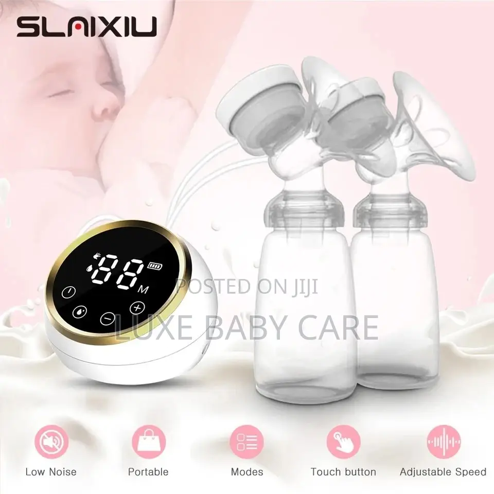 Double Wearable Electric Hands Free Breast