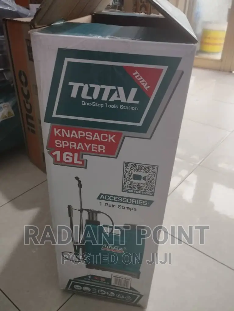 Total Knapsack Sprayer 4 Spray Patterns