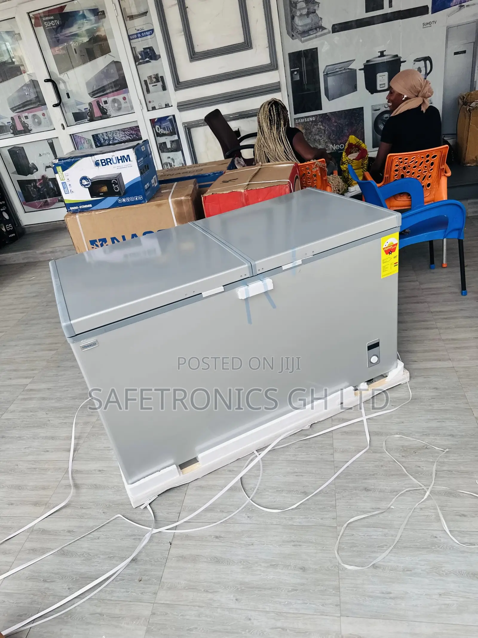 Lasting Nasco 425L Doubledoor Chestfreezer Nas-500fl-Dd