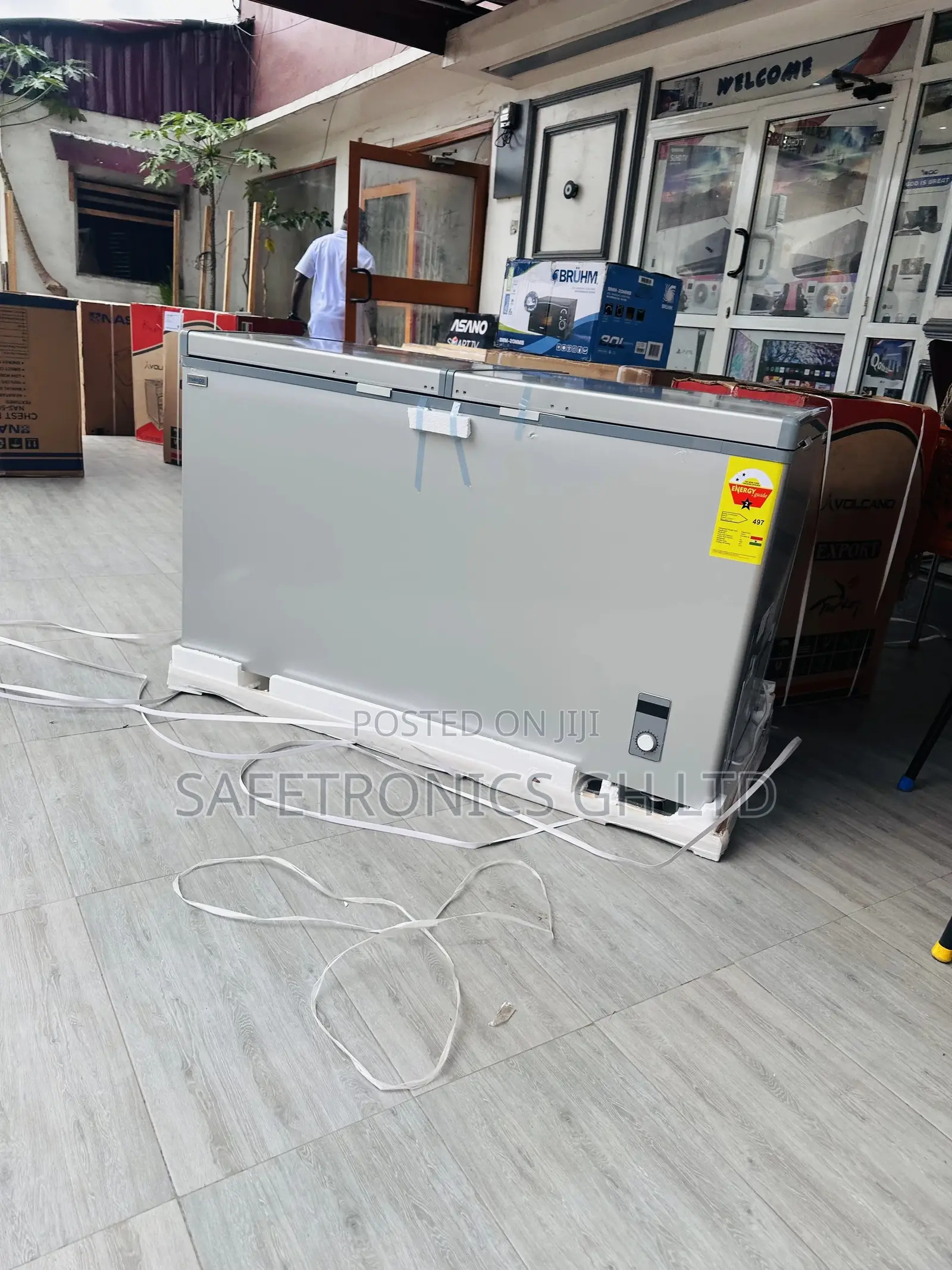  Nas-500fl-Dd Nasco 425L Electric Doubledoor Chestfreezer