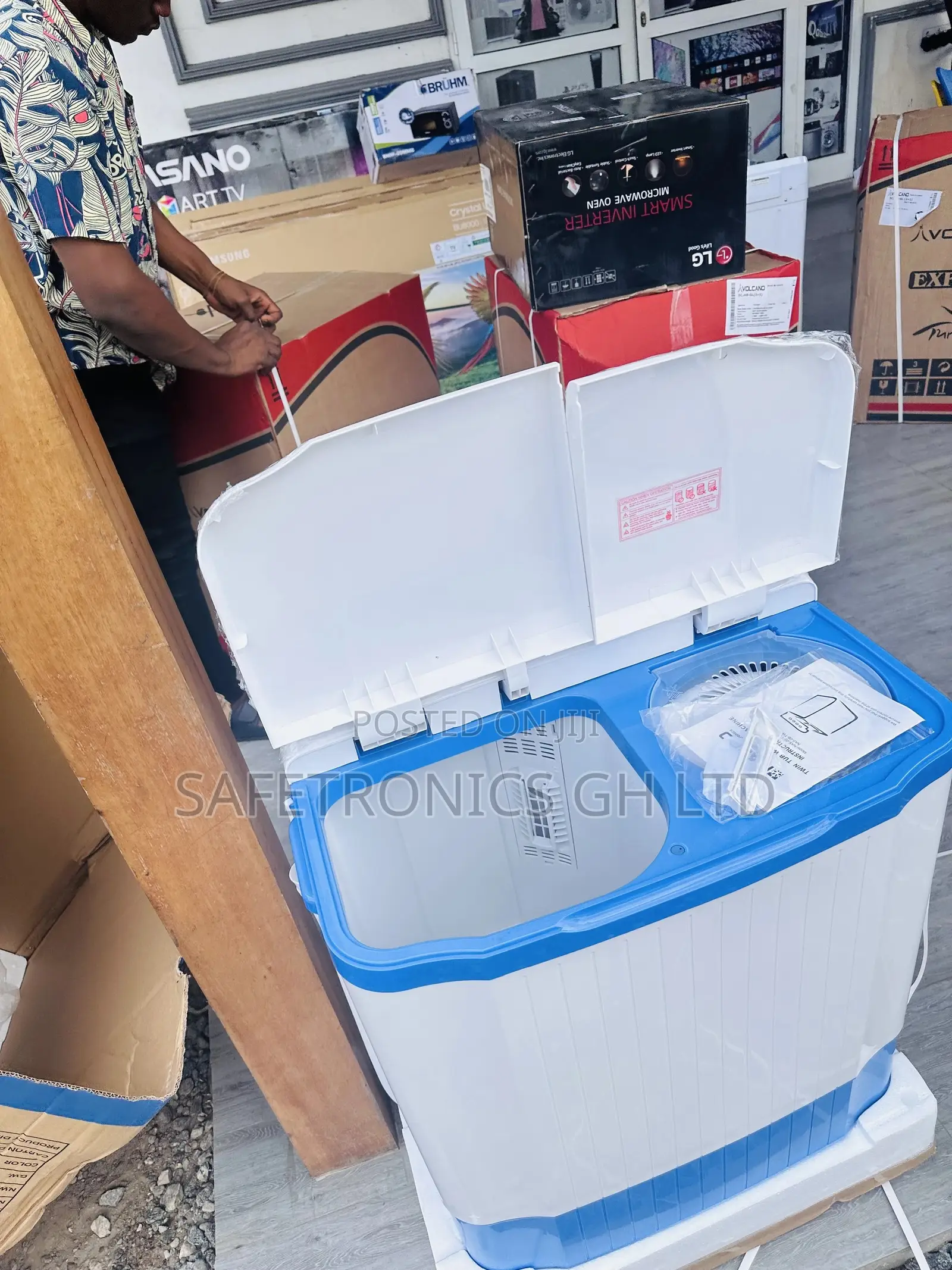Topload Semiautomatic Nasco Electric 7kg Washingmachine 
