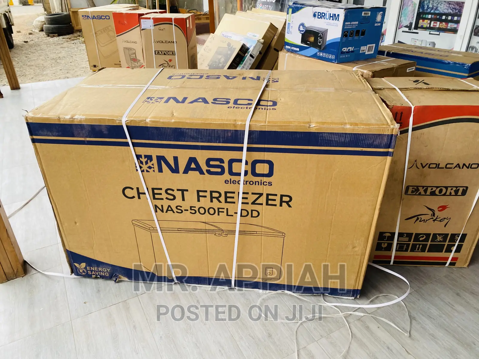 Original Nasco Double Door Chest Freezer(Nas-500fl-Dd)425L.