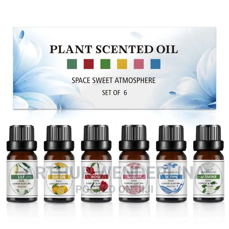 6 Set of Essential Oil( 10mls Each