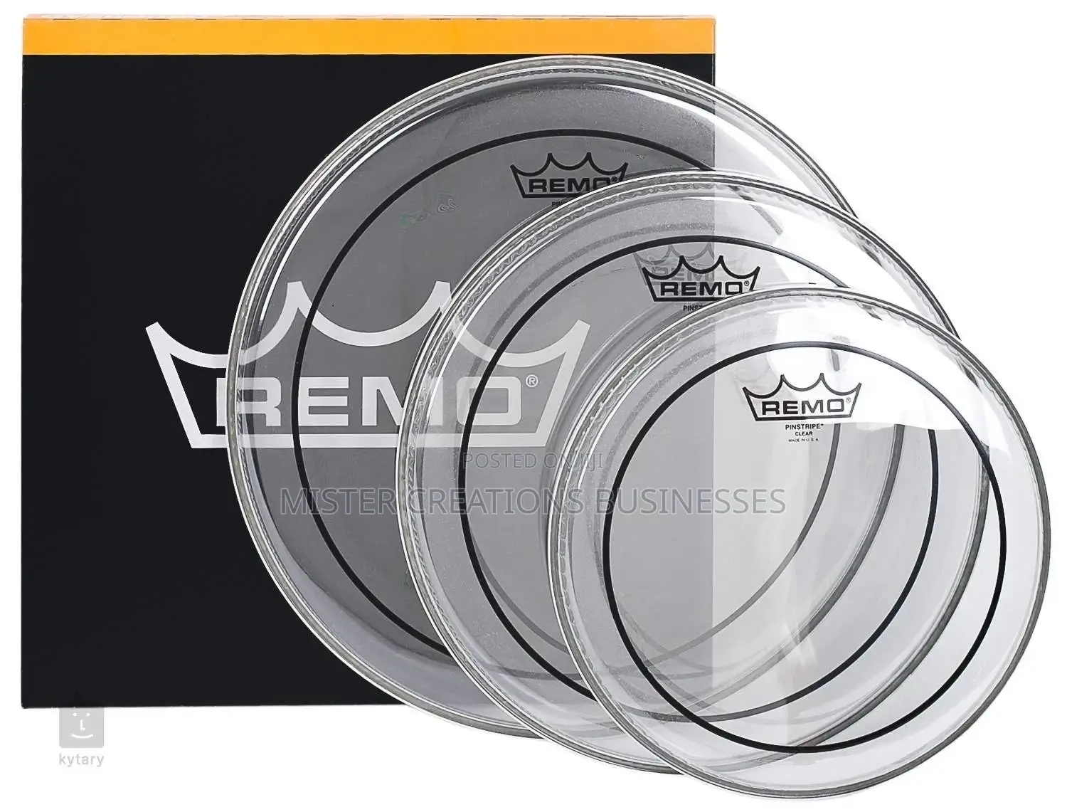 Remo Pinstripes Clear