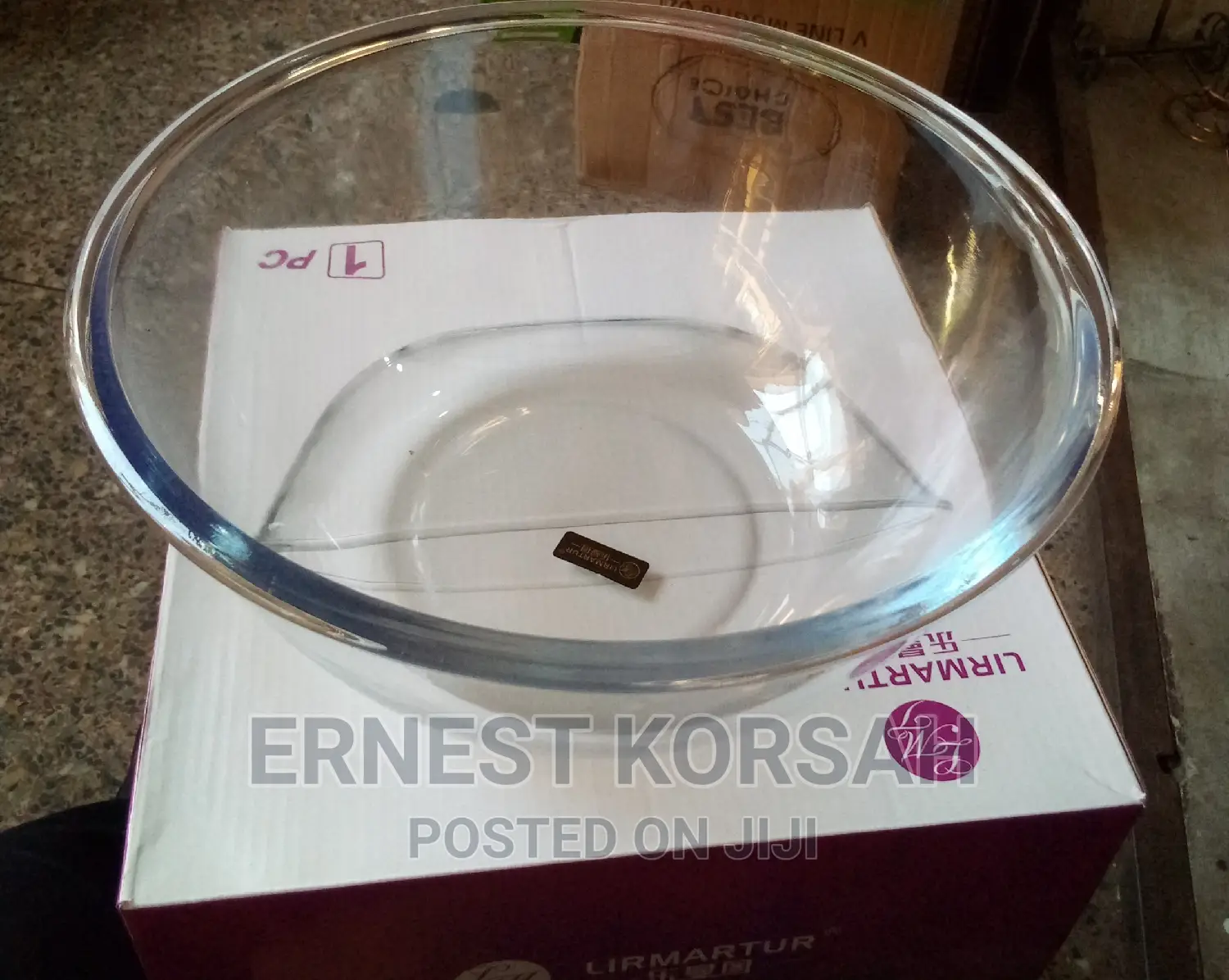 Glass Mixing Bowl