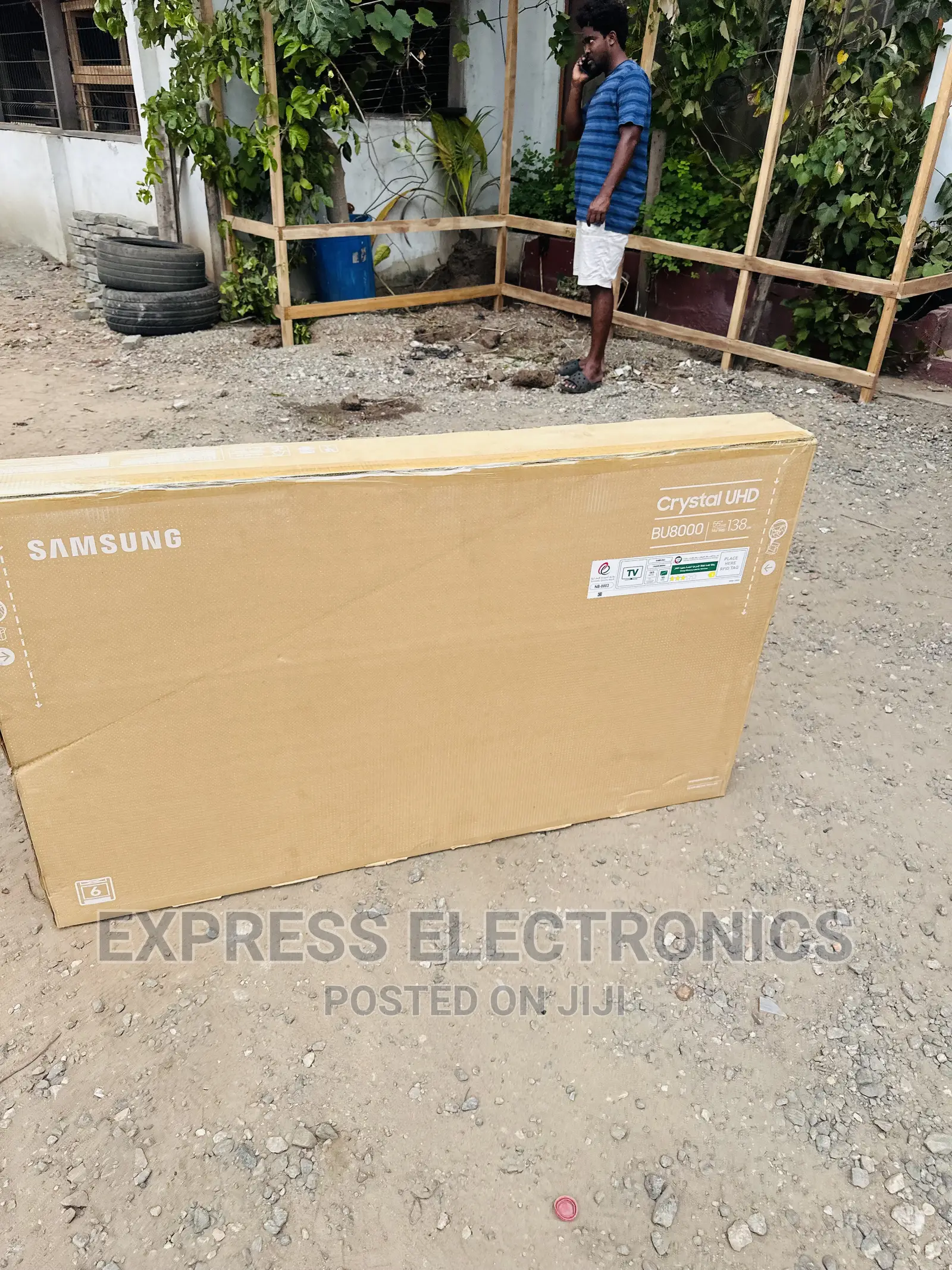 Very Awesome Slim Samsung UHD Smart 55”Au7022 Tv 