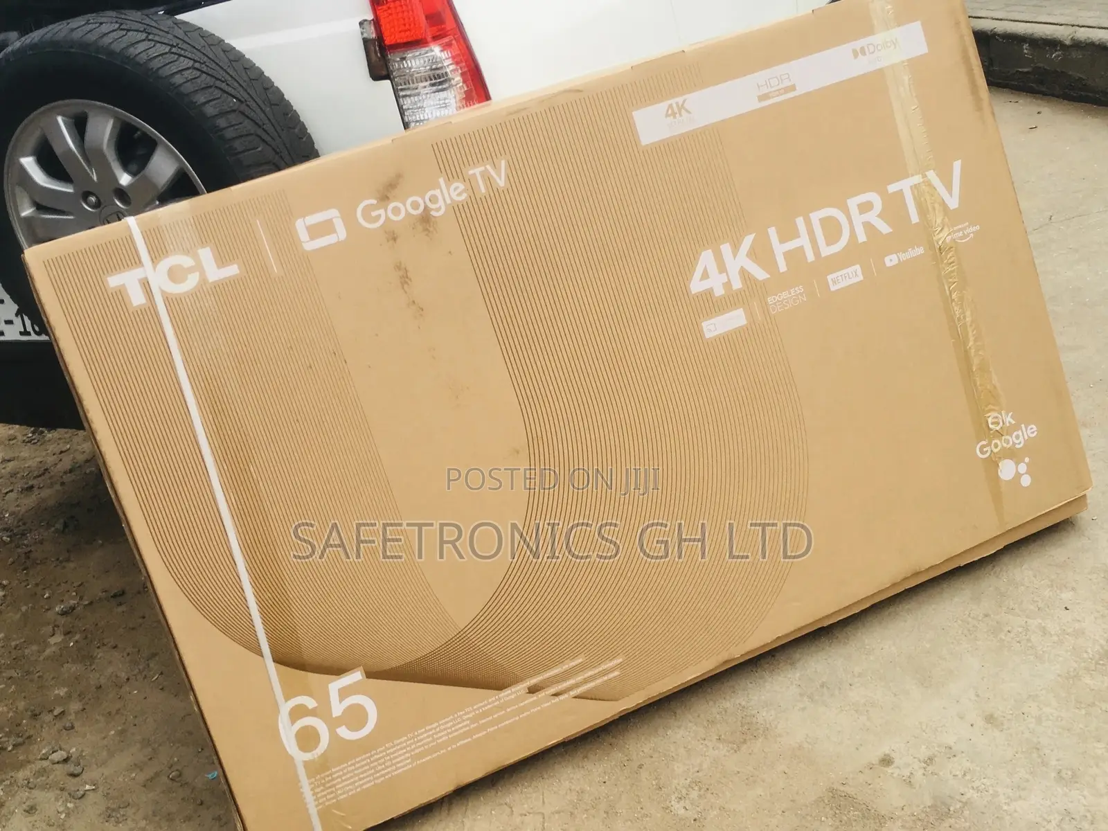 P635 65 Inches Glossy Electric Black Led HDR TCL Tv