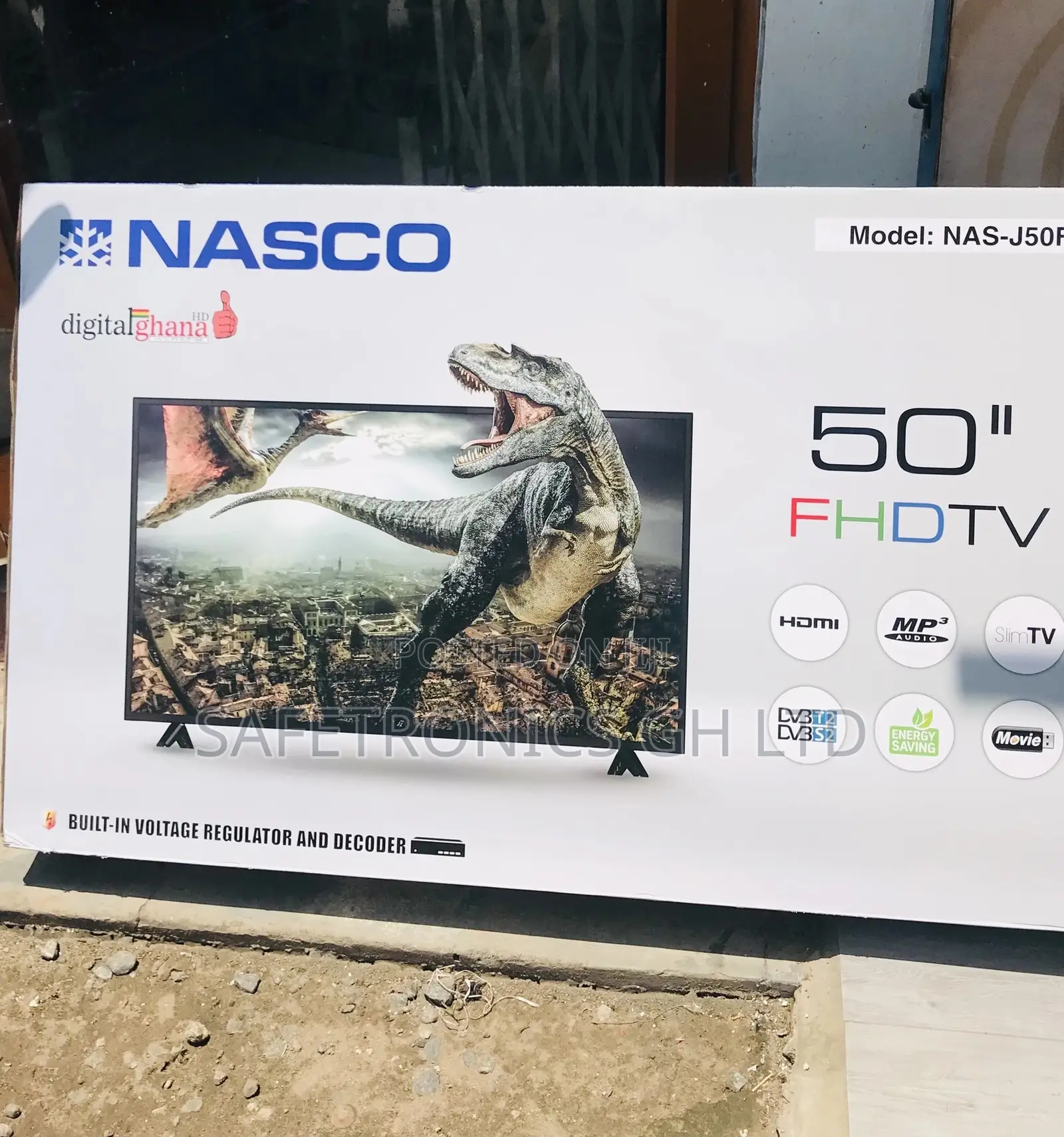 Digital Satellite 50 Inches LED LED Nasco Electric Tv