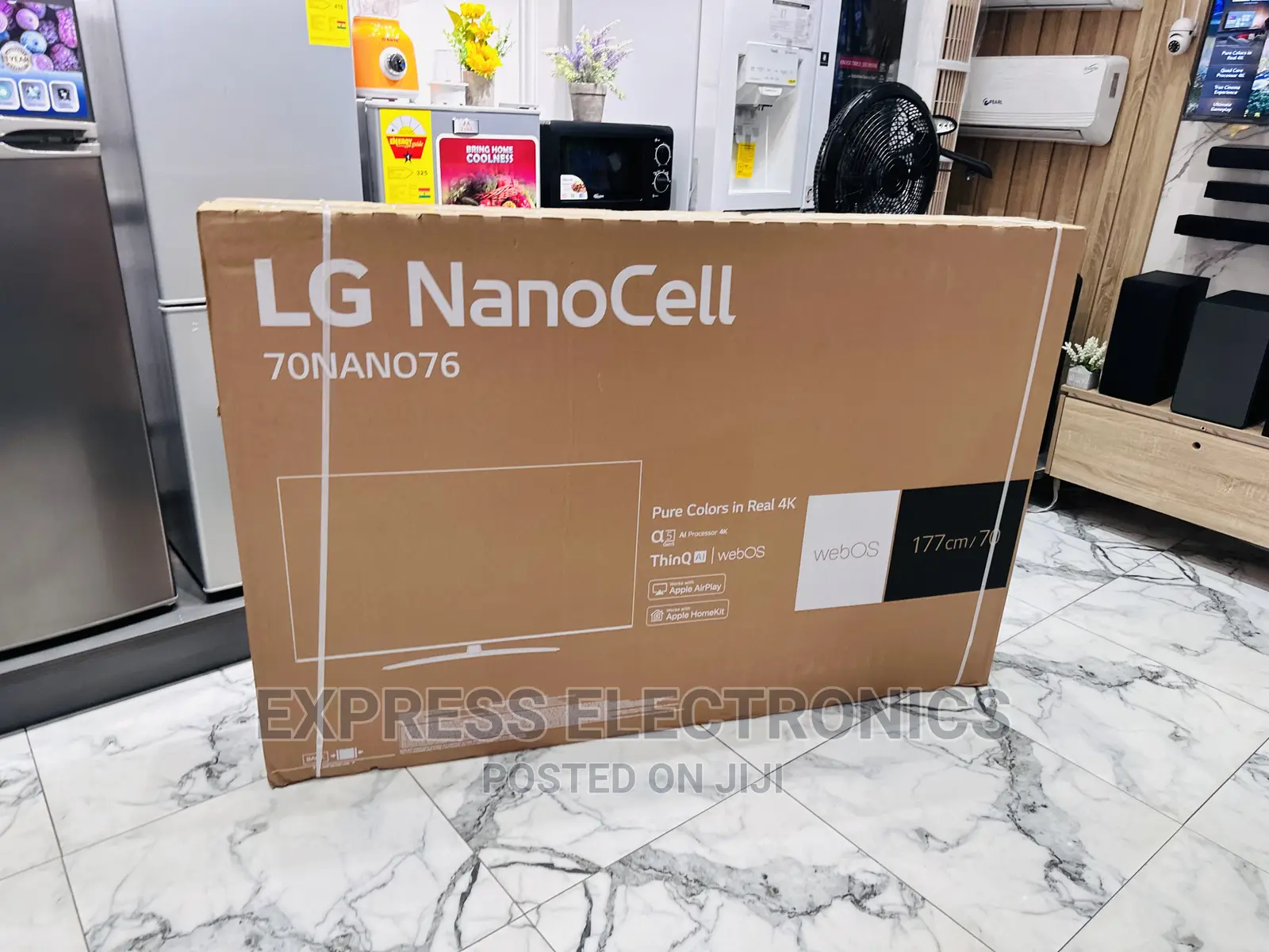 Lg UHD Smart 70”Nano763 Tv  Very Awesome