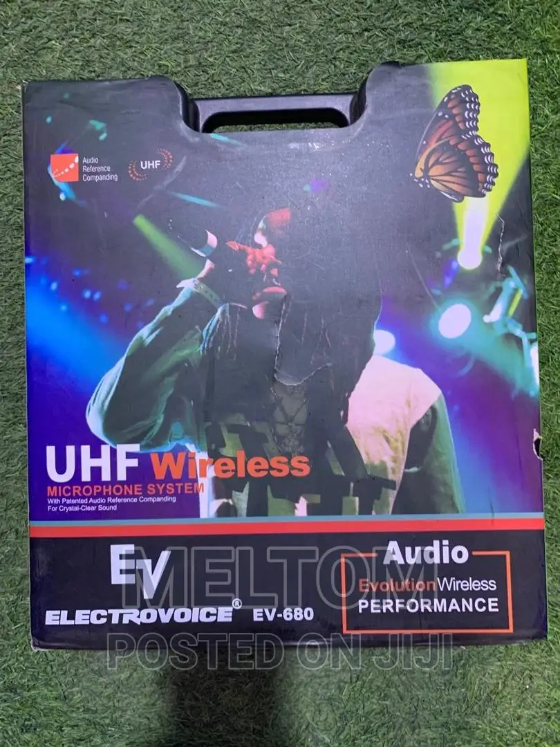 Ev 2in1 Briefcased Cordless Microphone (Ev-680)