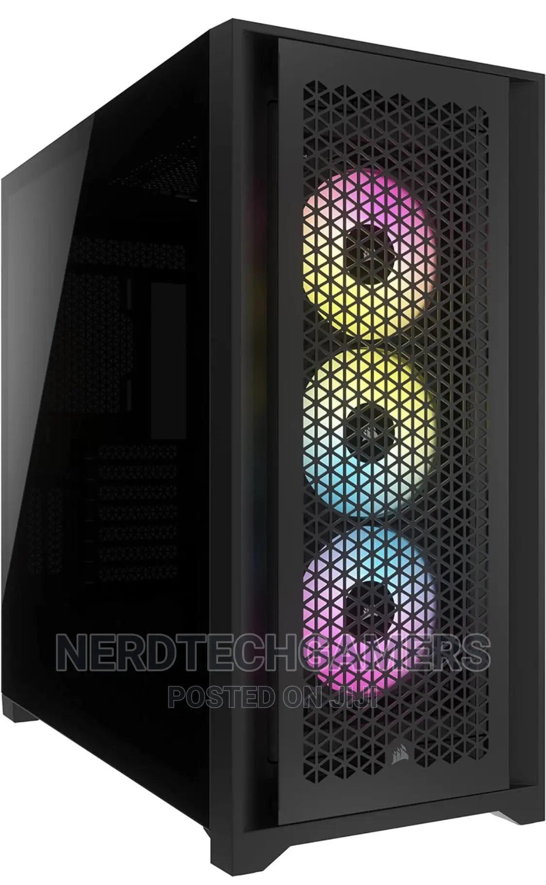 Corsair Icue 4000x RGB Airflow Mid-Tower - Black
