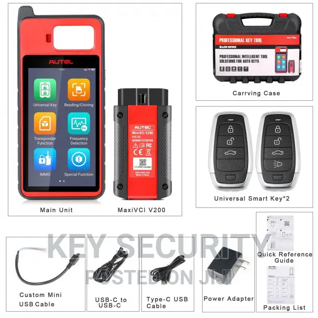 Autel Maxiim Km100 Key Fob Programmer and Key Generator