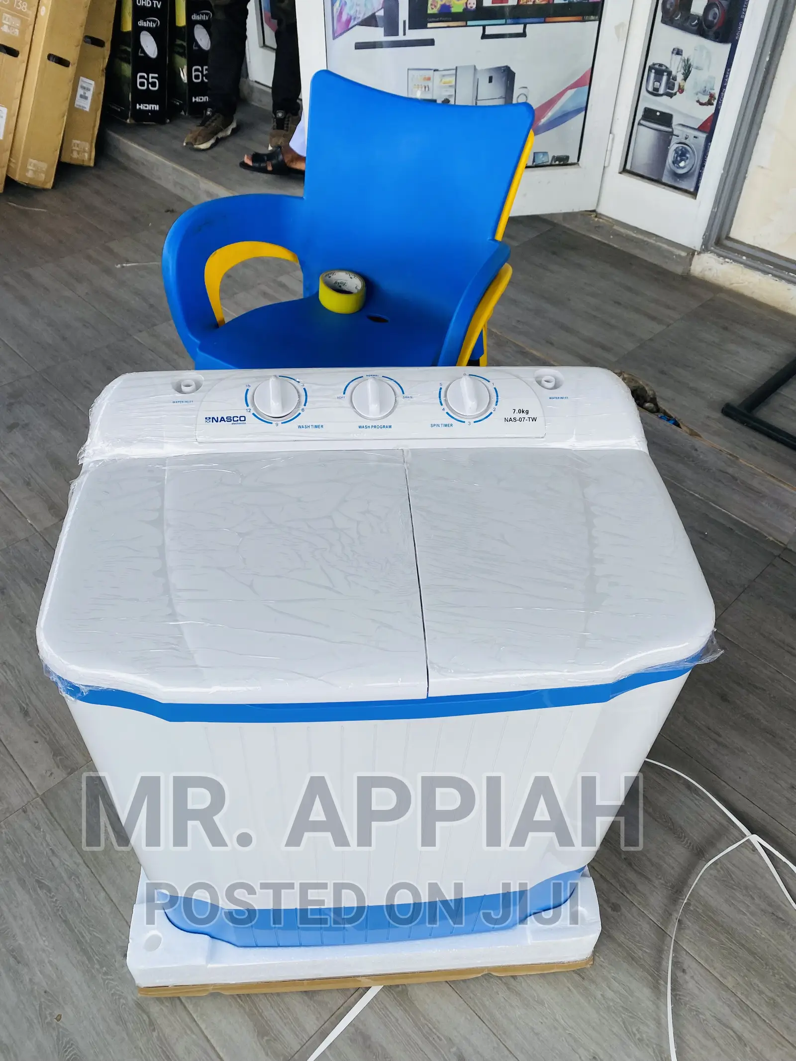 Shop Reliable 7kg Nasco Top Load Electric Washing Machine