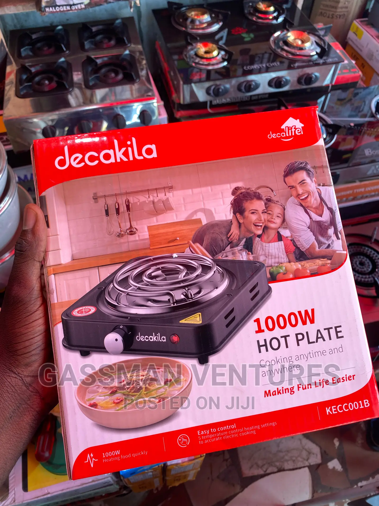 One Burner Electric Stove
