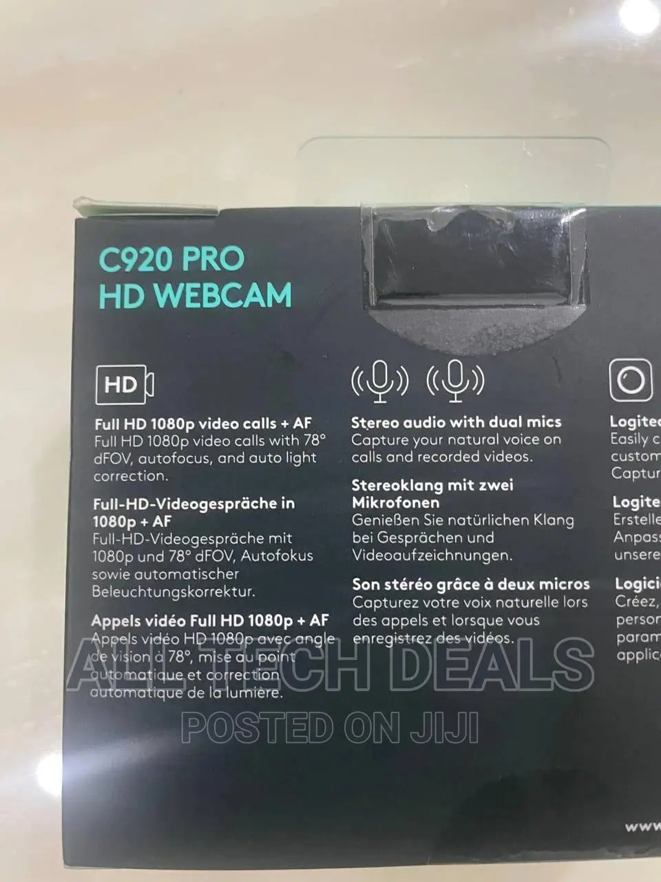 Logitech C920 Hd Pro Webcam