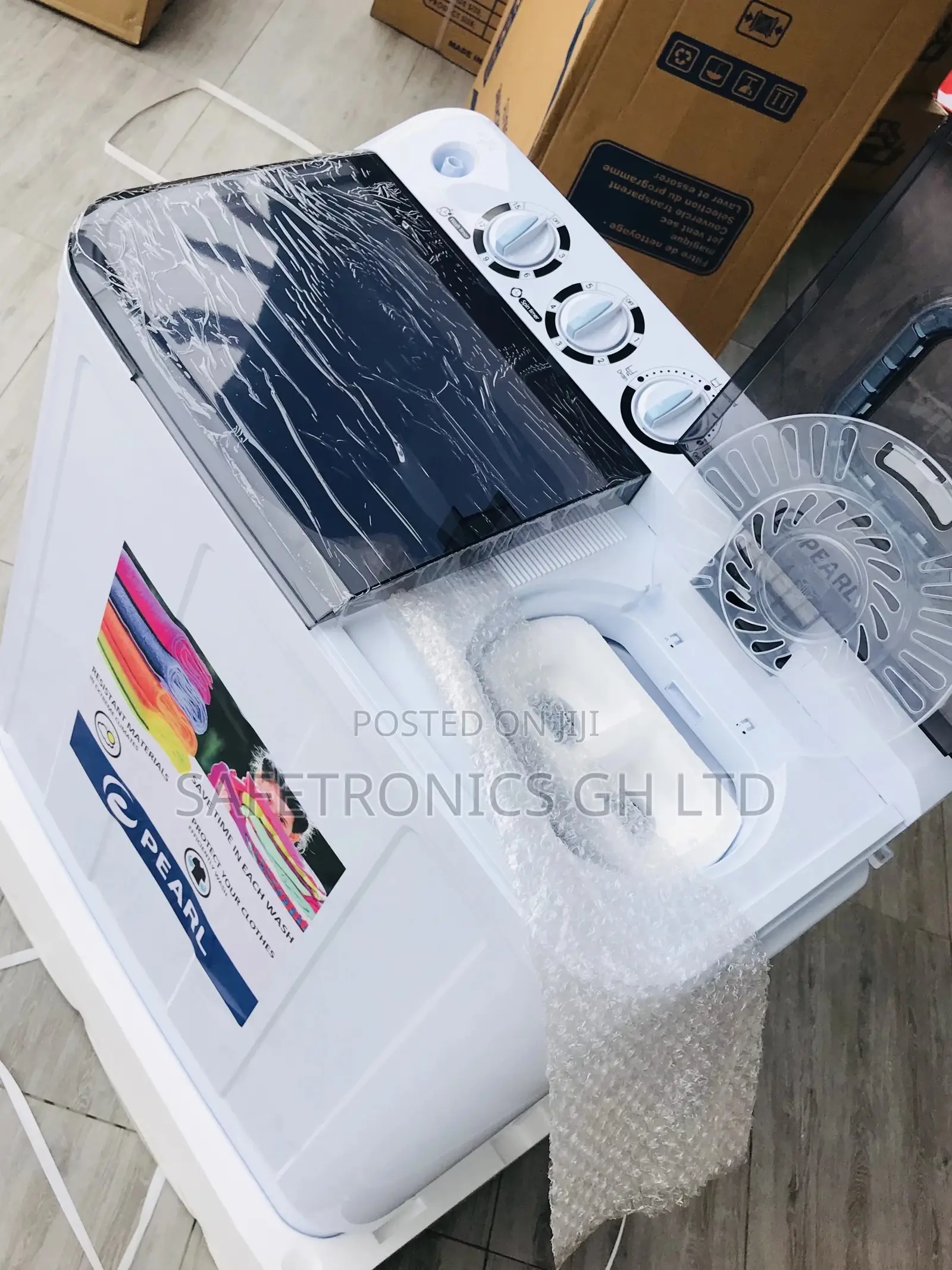 Washingmachine 7kg Topload Semiautomatic Pearl Plastic