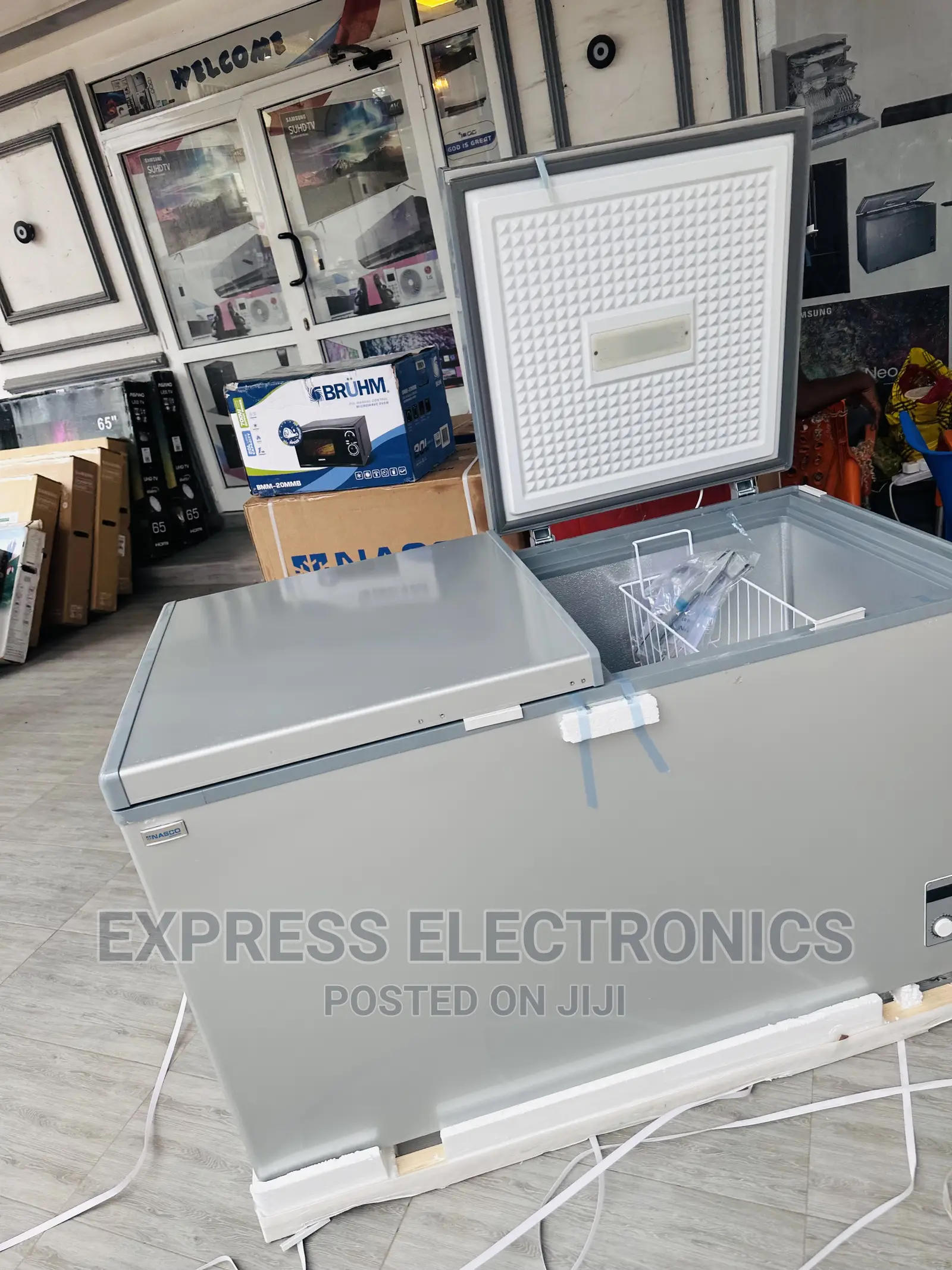 Newly Sealed Double Door Chest Freezer Nasconas-500fl-Dd425l