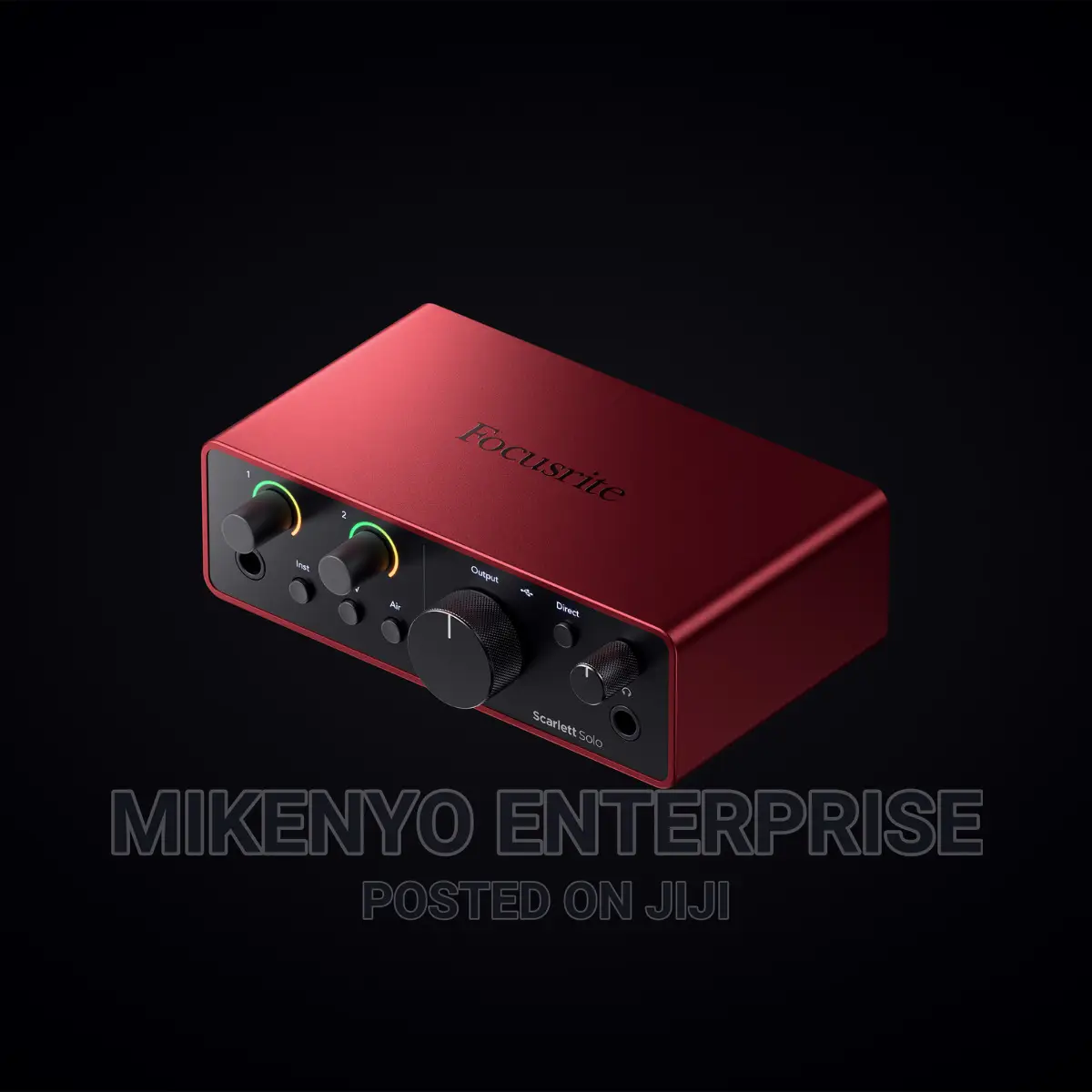 Focusrite Scarlett Solo 4th Gen Usb Audio Interface