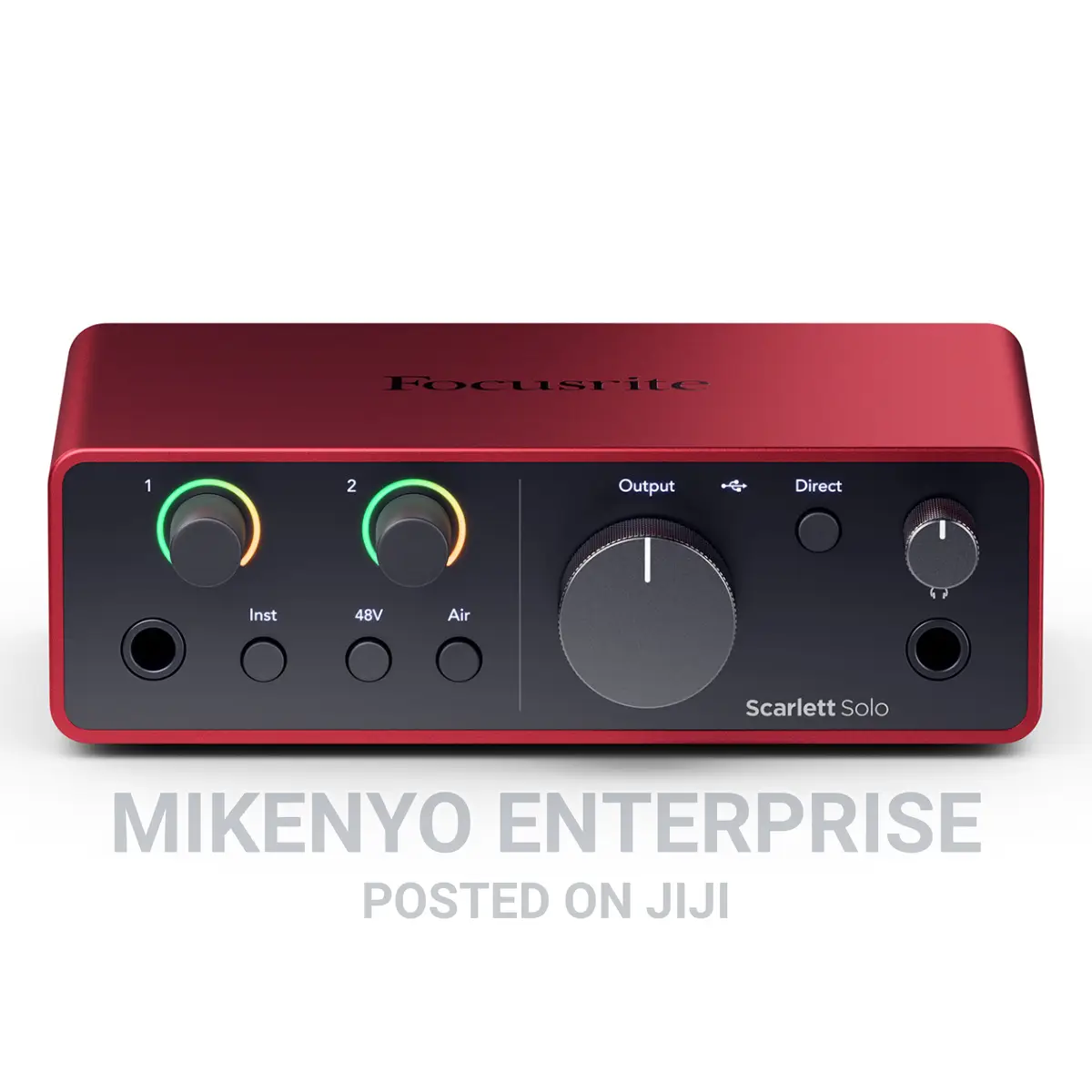 Focusrite Scarlett Solo 4th Gen Usb Audio Interface