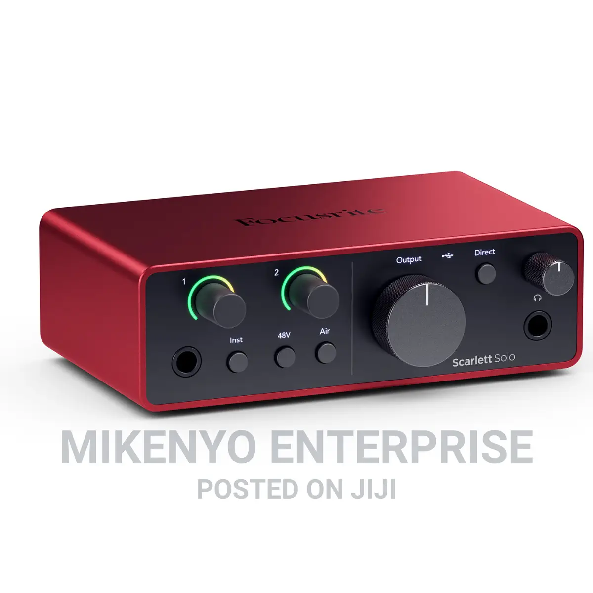 Focusrite Scarlett Solo 4th Gen Usb Audio Interface