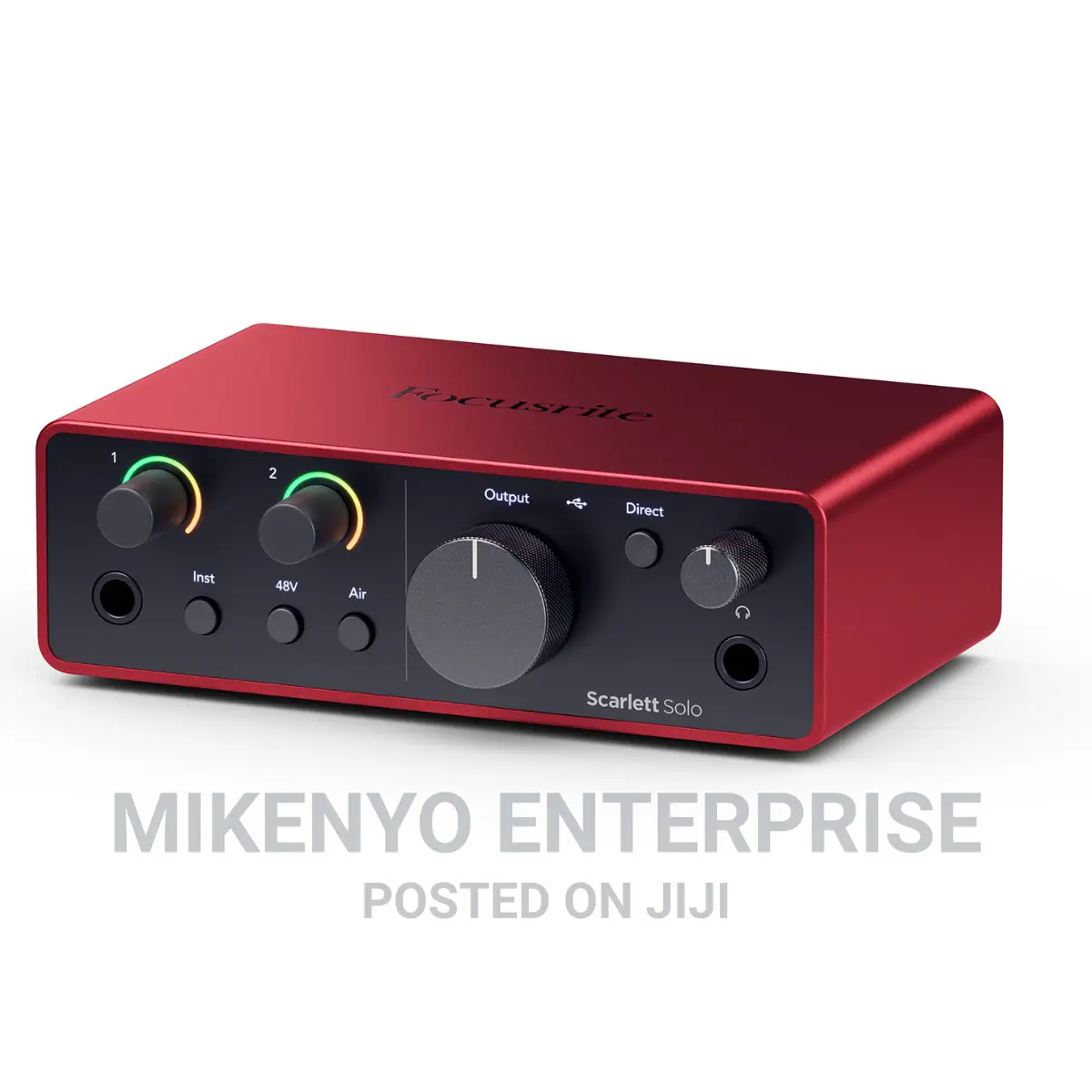 Focusrite Scarlett Solo 4th Gen Usb Audio Interface