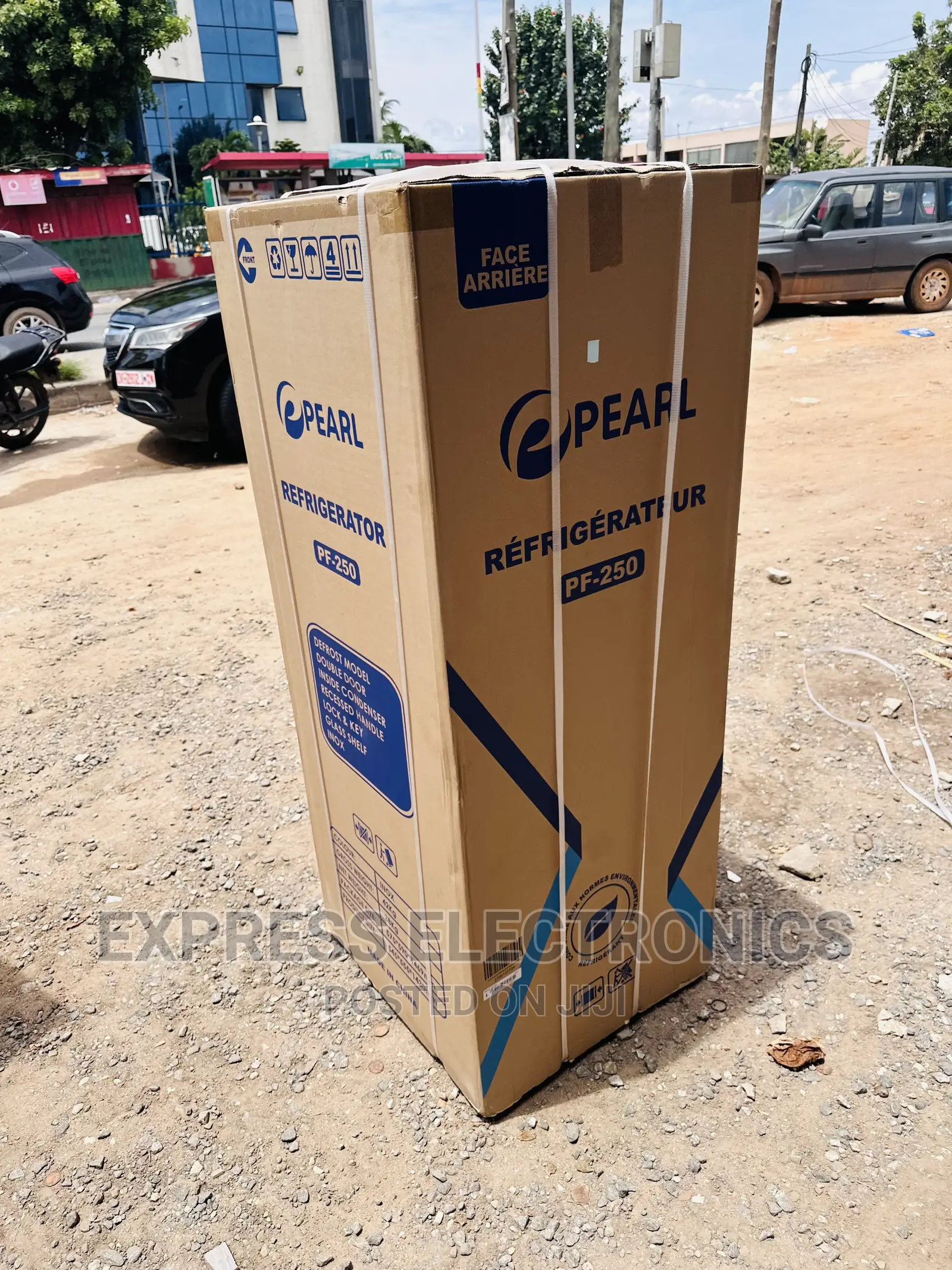 Very Best Double Door Fridge PF-250 Pearl