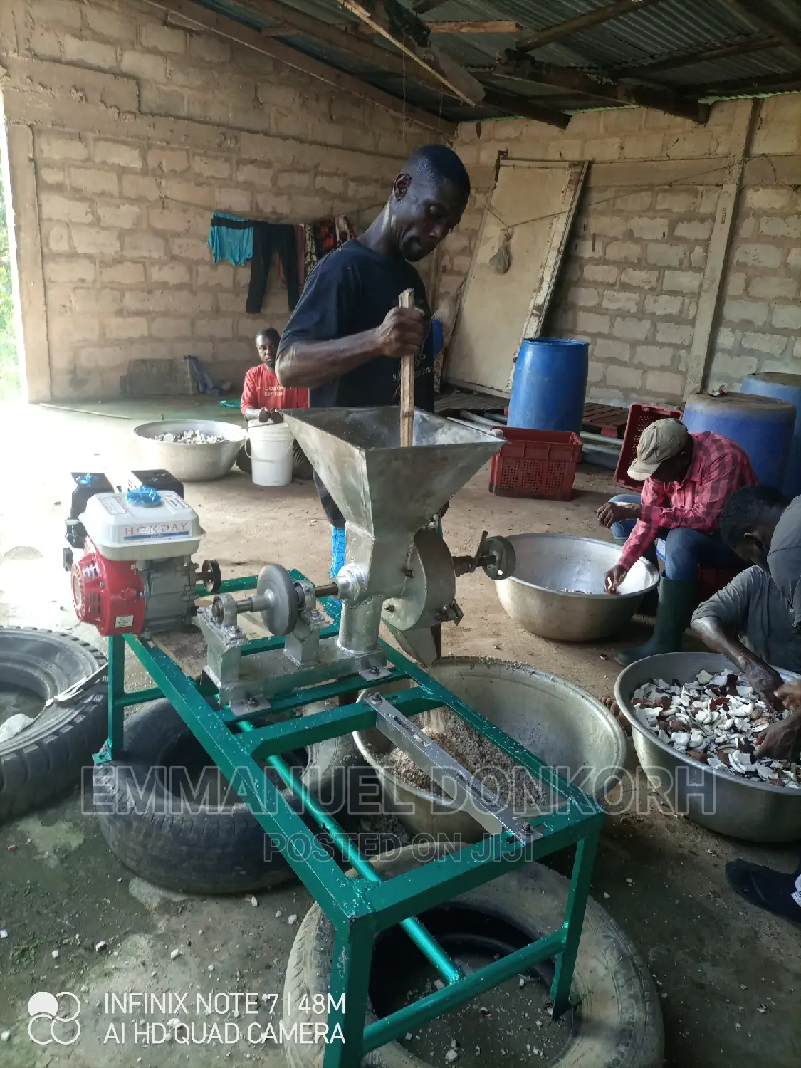 Coconut Grinder Petrol Type