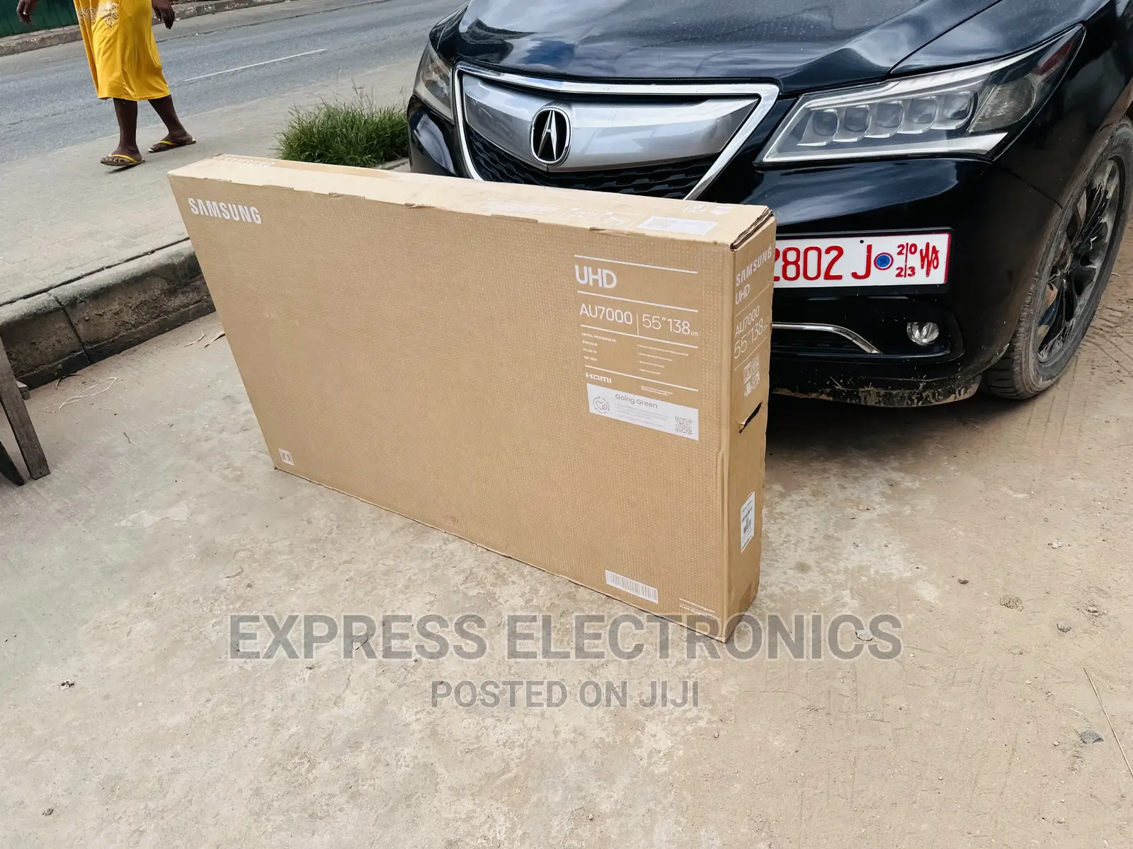 Integrated Model 55”Bu8000 UHD Smart Samsung