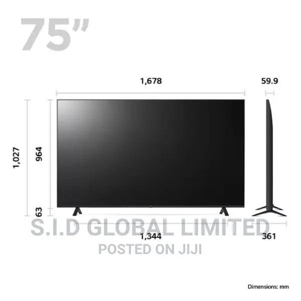 LG 75ur80006lj 75" Smart Uhd HDR LED TV With Amazon Alexa