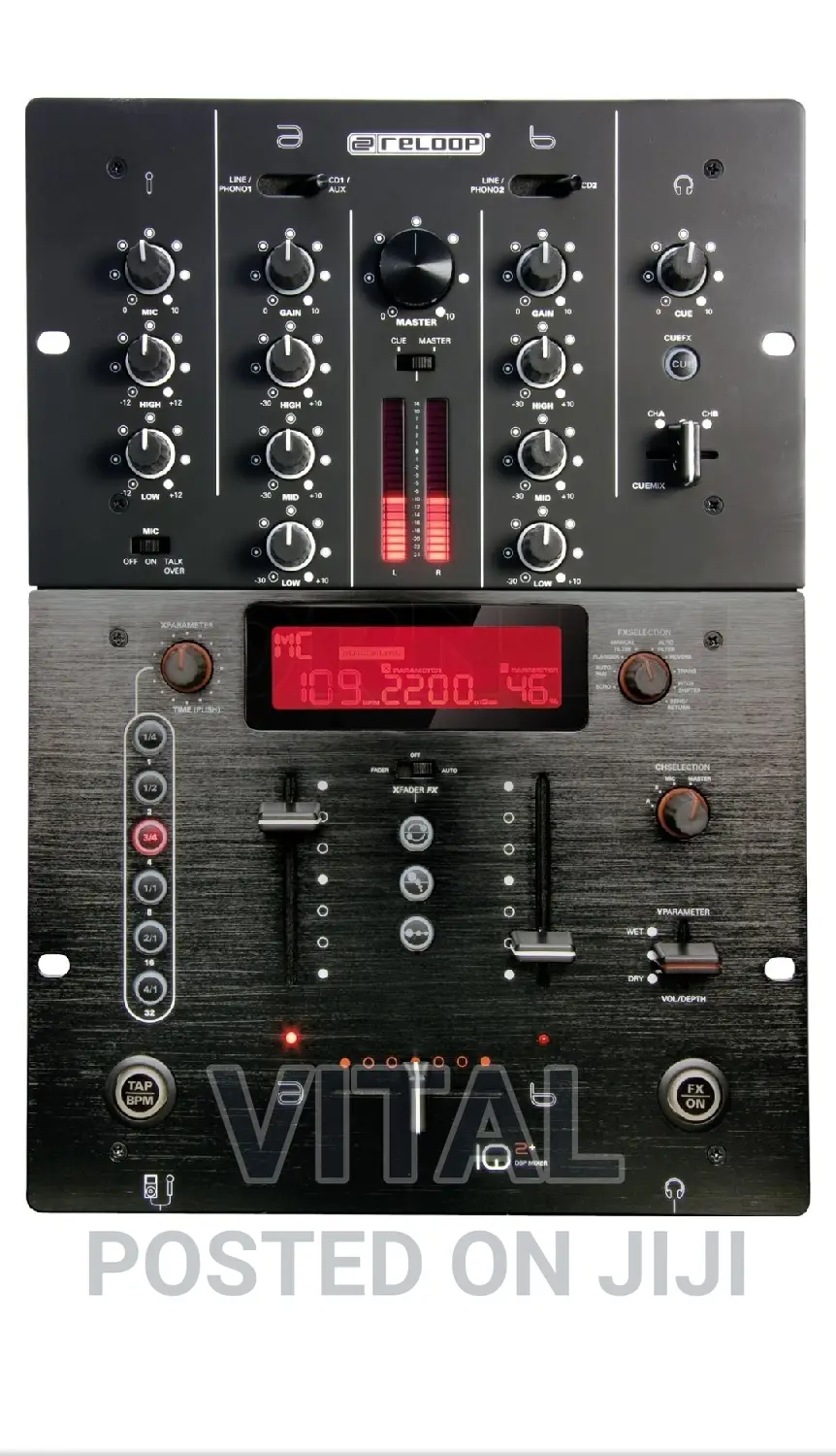 Digital DJ Mixer/Reloop IQ2+USB